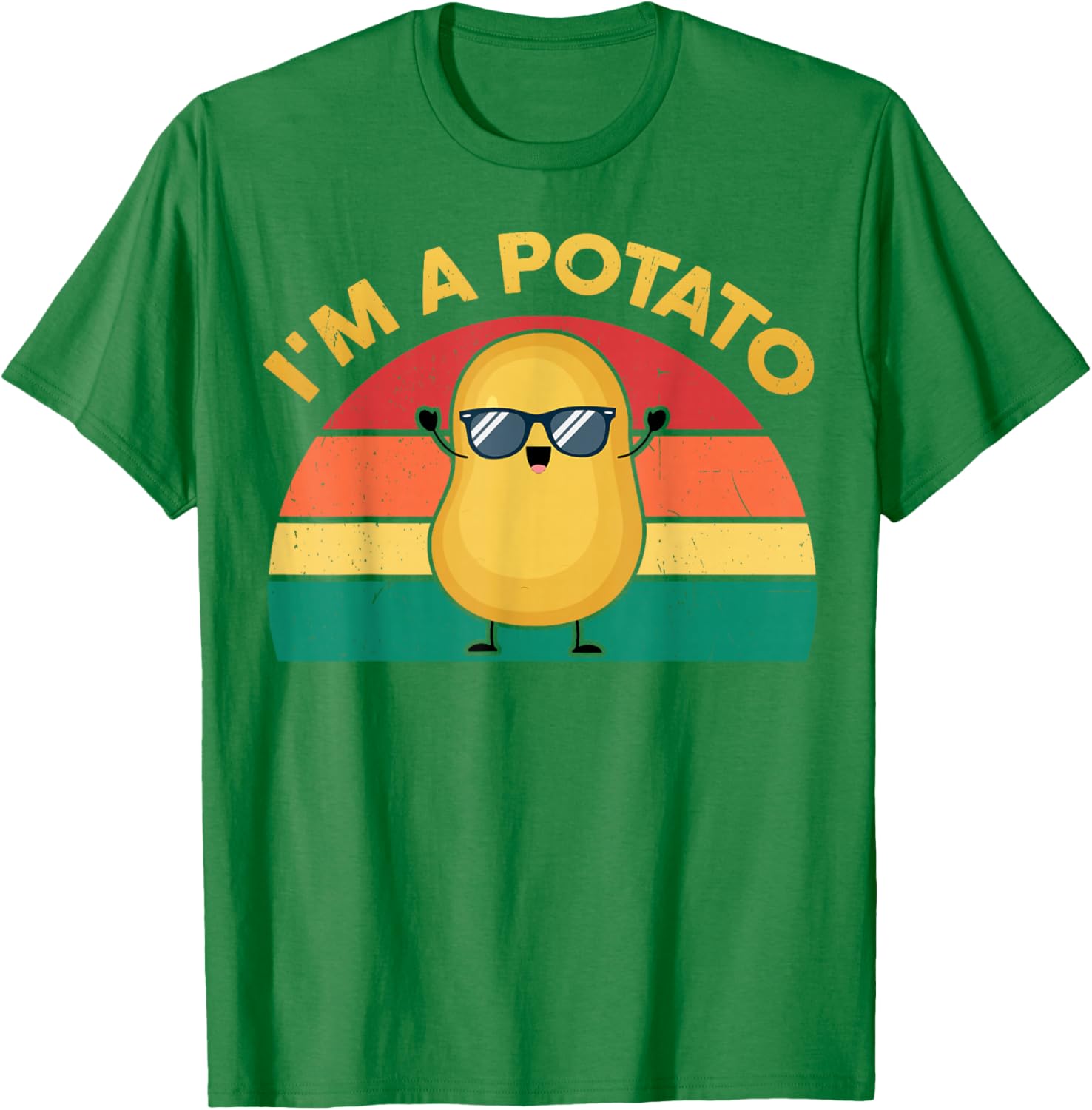 Funny I'm A Potato T-Shirt for Kids - Cute Graphic Tee for Boys and Girls - 7