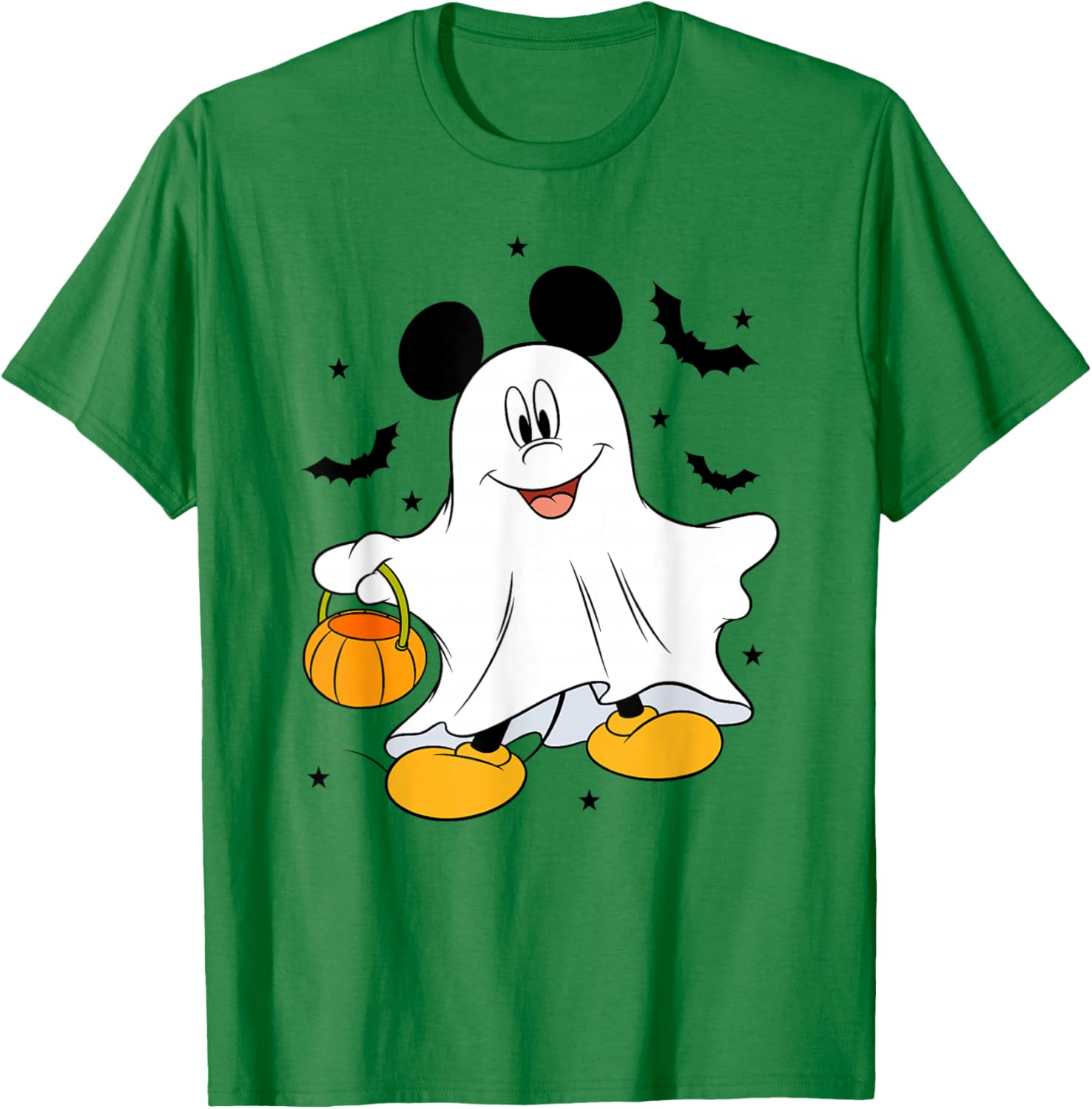 Disney Mickey Mouse Halloween Ghost T-Shirt for Fun Fall Style - 6