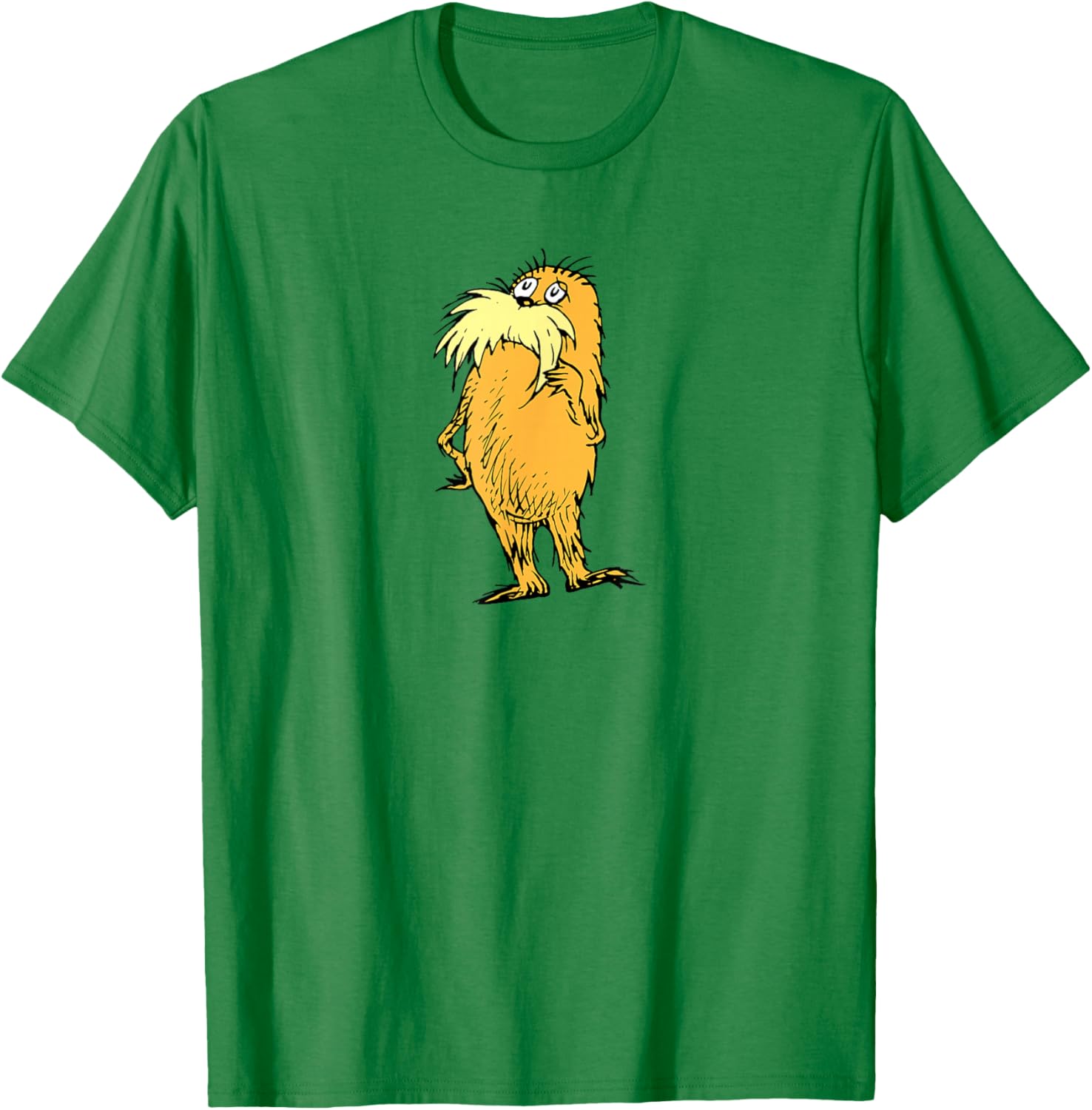 Dr. Seuss The Lorax Thinking T-Shirt for Kids and Adults - Fun Tee - 17