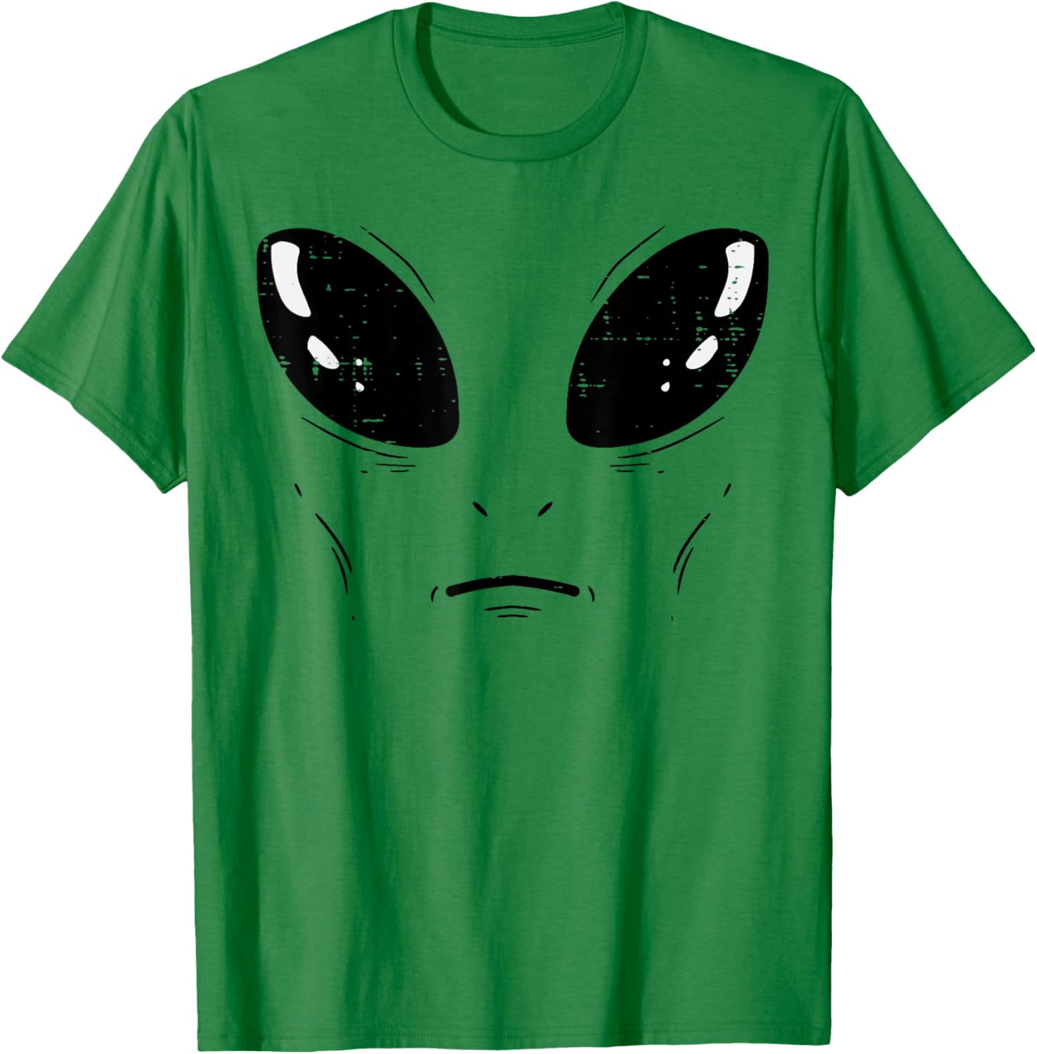 Funny Alien Face Halloween T-Shirt for Men, Women, and Kids - 2