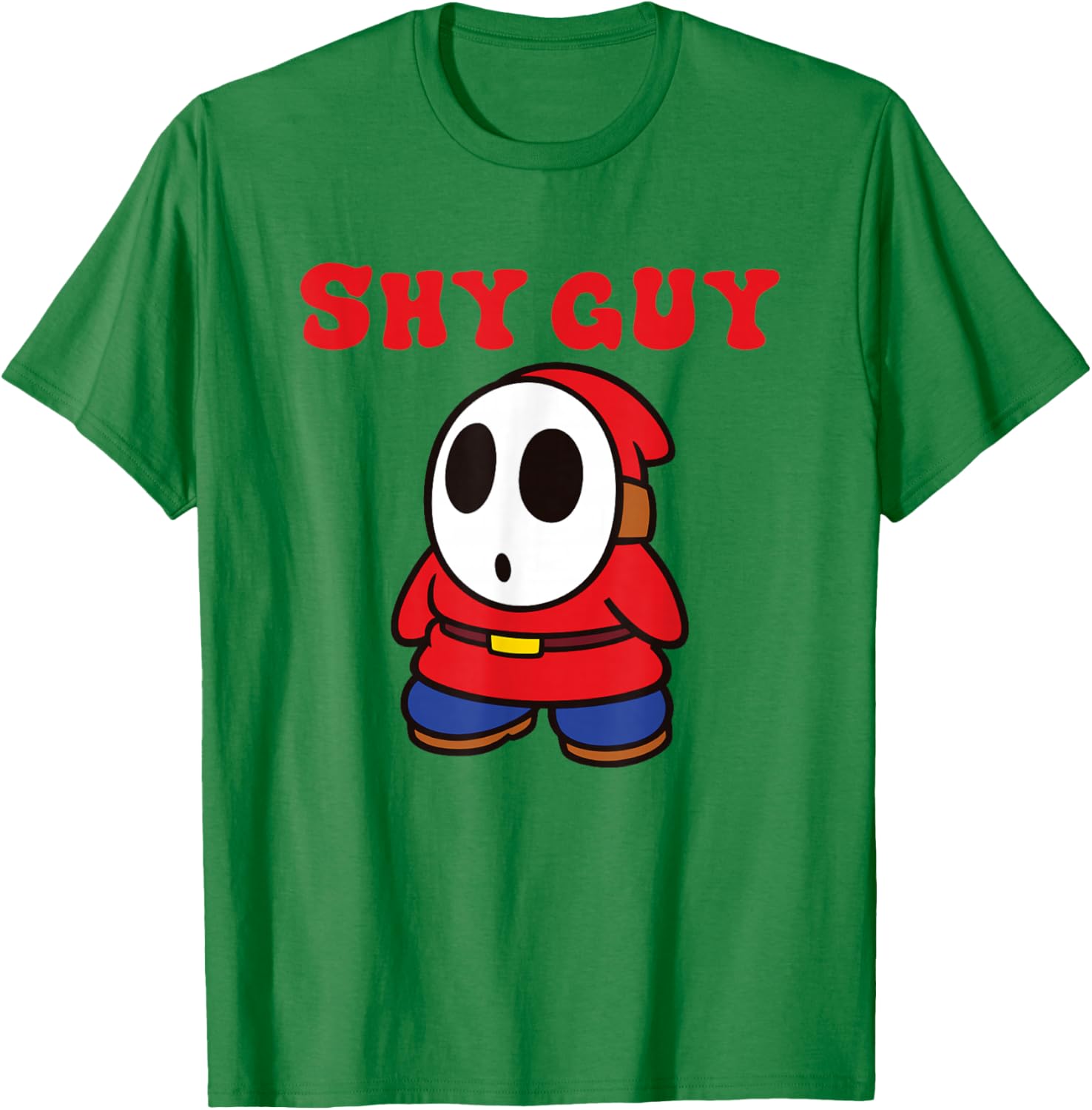 Super Mario Shy Guy Retro T-Shirt for Gamers - Nintendo Fan Apparel - 14