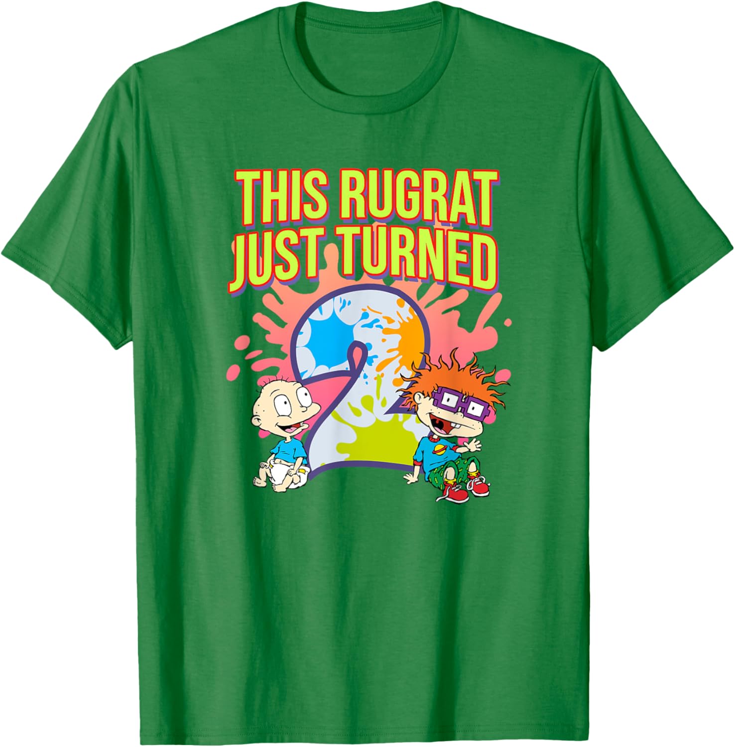 Mademark Rugrats 2nd Birthday Outfit Cute T-Shirt for Celebrating Fun - 5