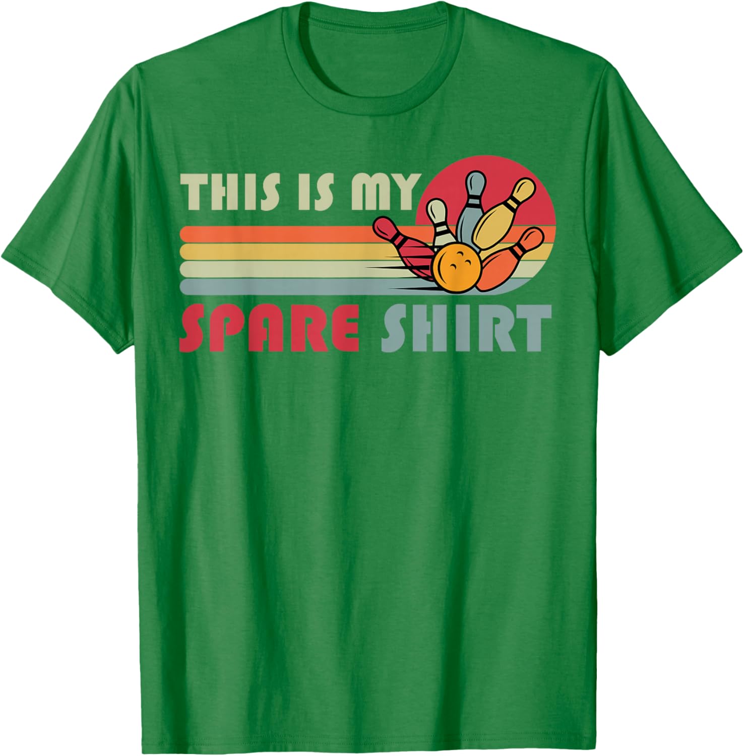 Funny Spare Bowling T-Shirt for Men, Women, and Kids - Perfect Team Gear - 17