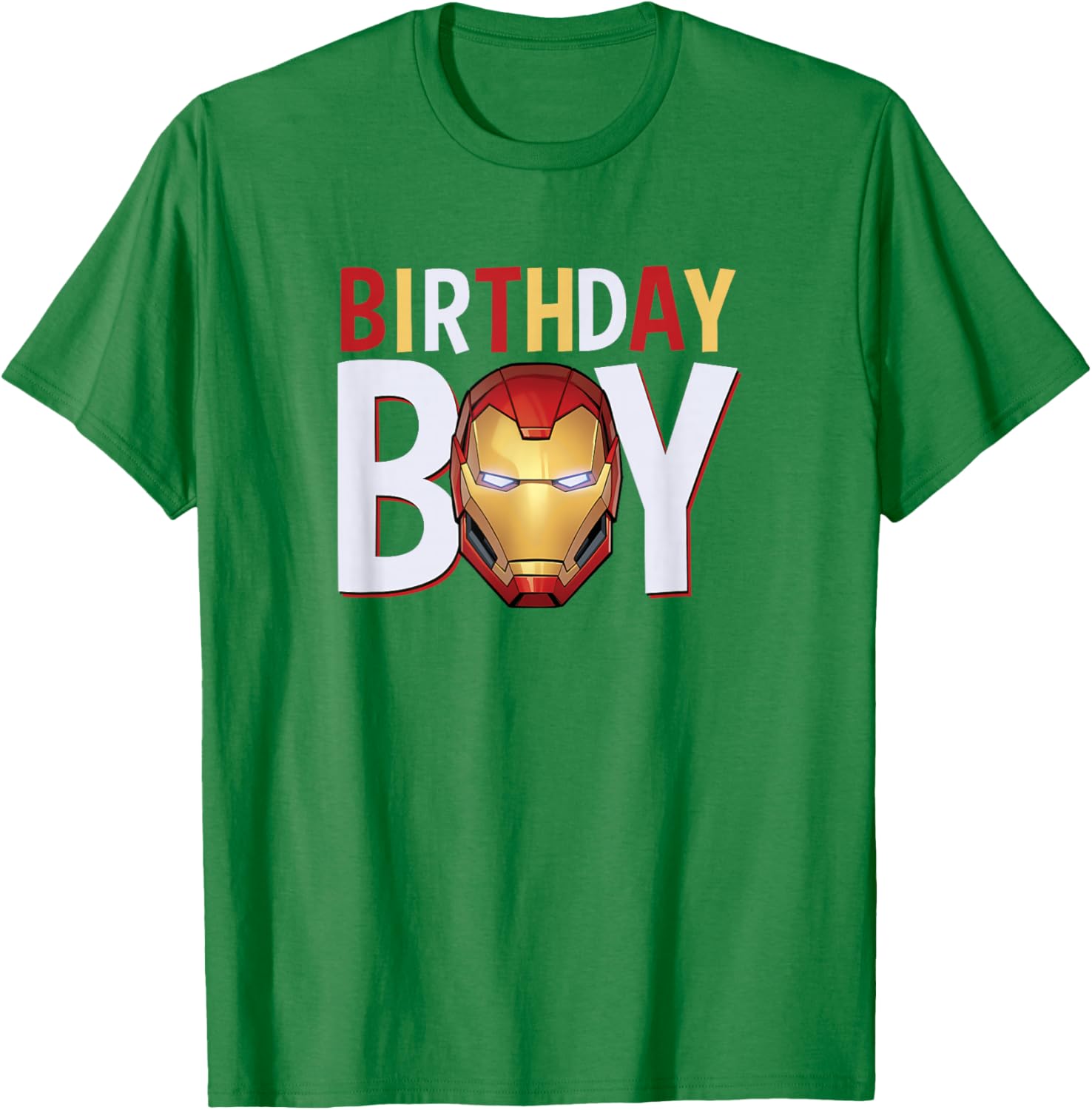 Marvel Avengers Iron Man T-Shirt for Birthday Boys - Cool Superhero Gear - 14