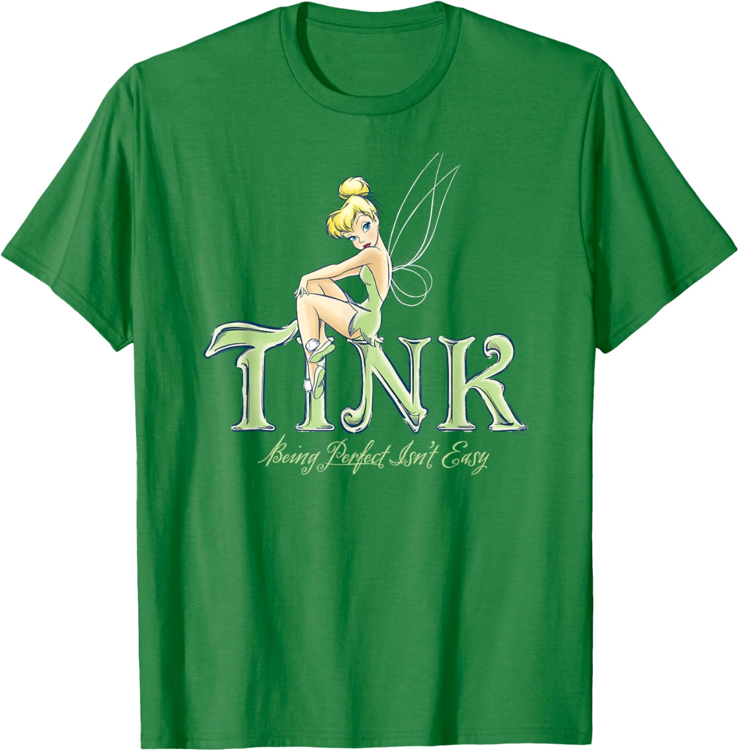 Disney Tinker Bell Perfect Isn't Easy T-Shirt - Cute Peter Pan Apparel - 4