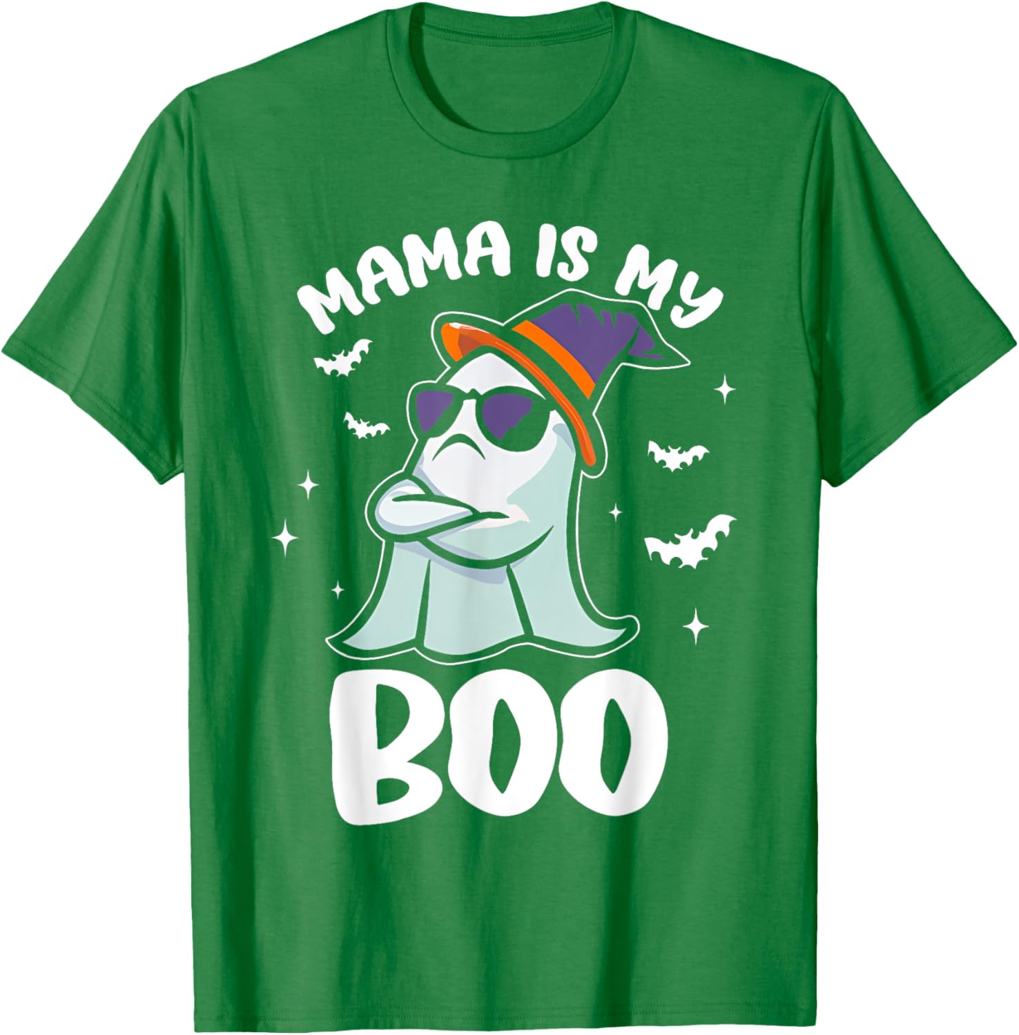 Groovy Mama Is My Boo Halloween T-Shirt for Toddlers and Kids - 19