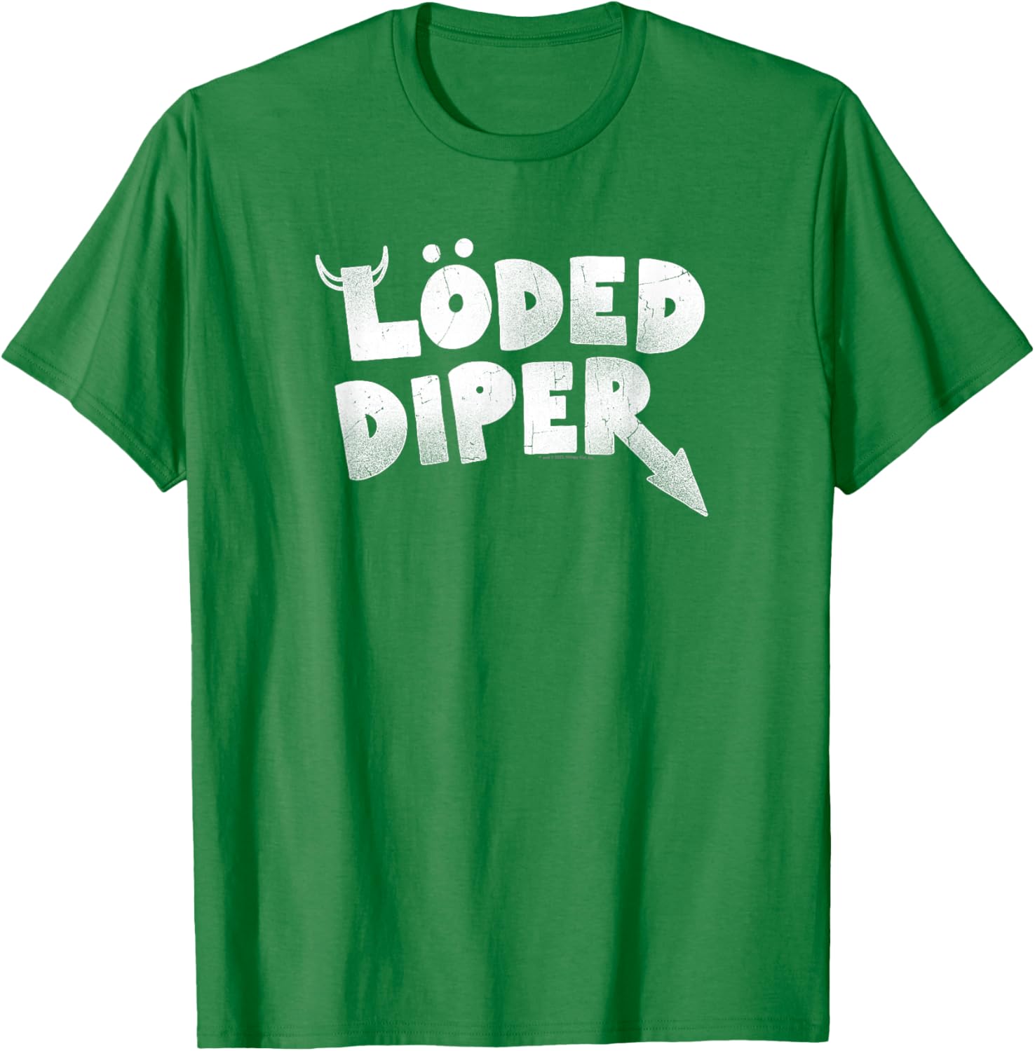 Wimpy Kid LÖDED DIPER Distressed Logo T-Shirt for Fun Style - 6