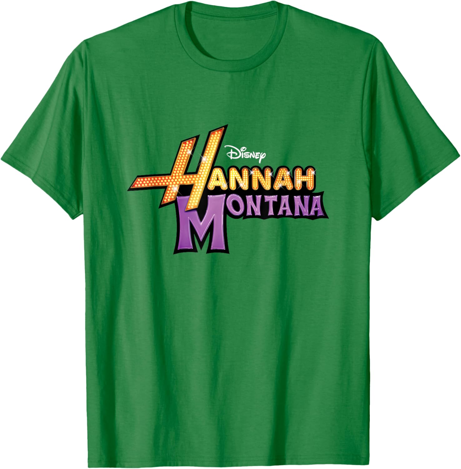 Disney Hannah Montana Big Logo T-Shirt for Classic Fans and Style - 1