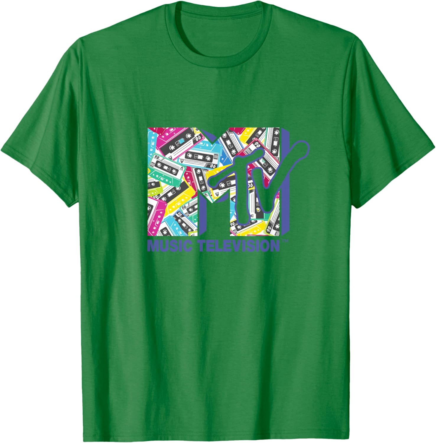 Mademark x MTV 80s Logo T-Shirt with Classic Tapes - Retro Style Apparel - 19