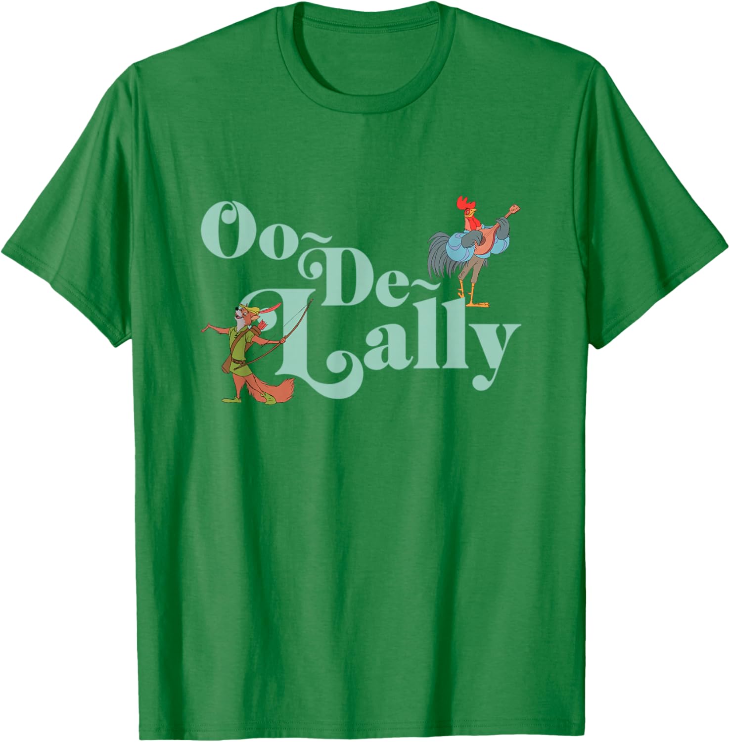 Disney Robin Hood Oo-De-Lally Quote T-Shirt for Fans and Collectors - 8