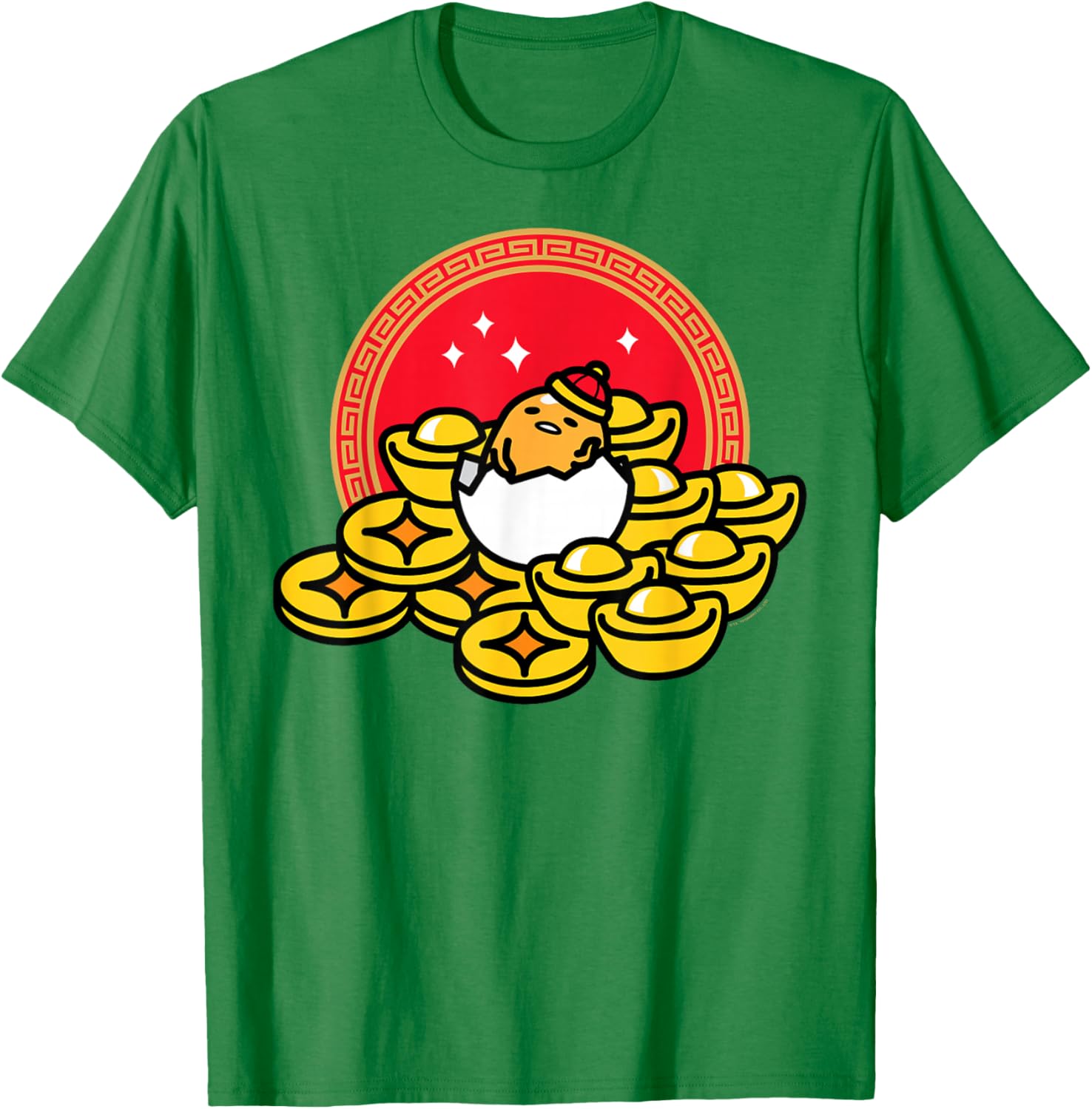 Gudetama the Lazy Egg Lunar New Year T-Shirt for a Festive Celebration - 21
