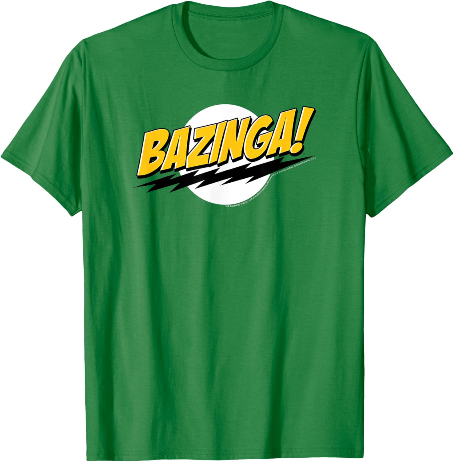 Big Bang Theory Bazinga Logo T-Shirt for Fans of Comedy TV Shows - 3