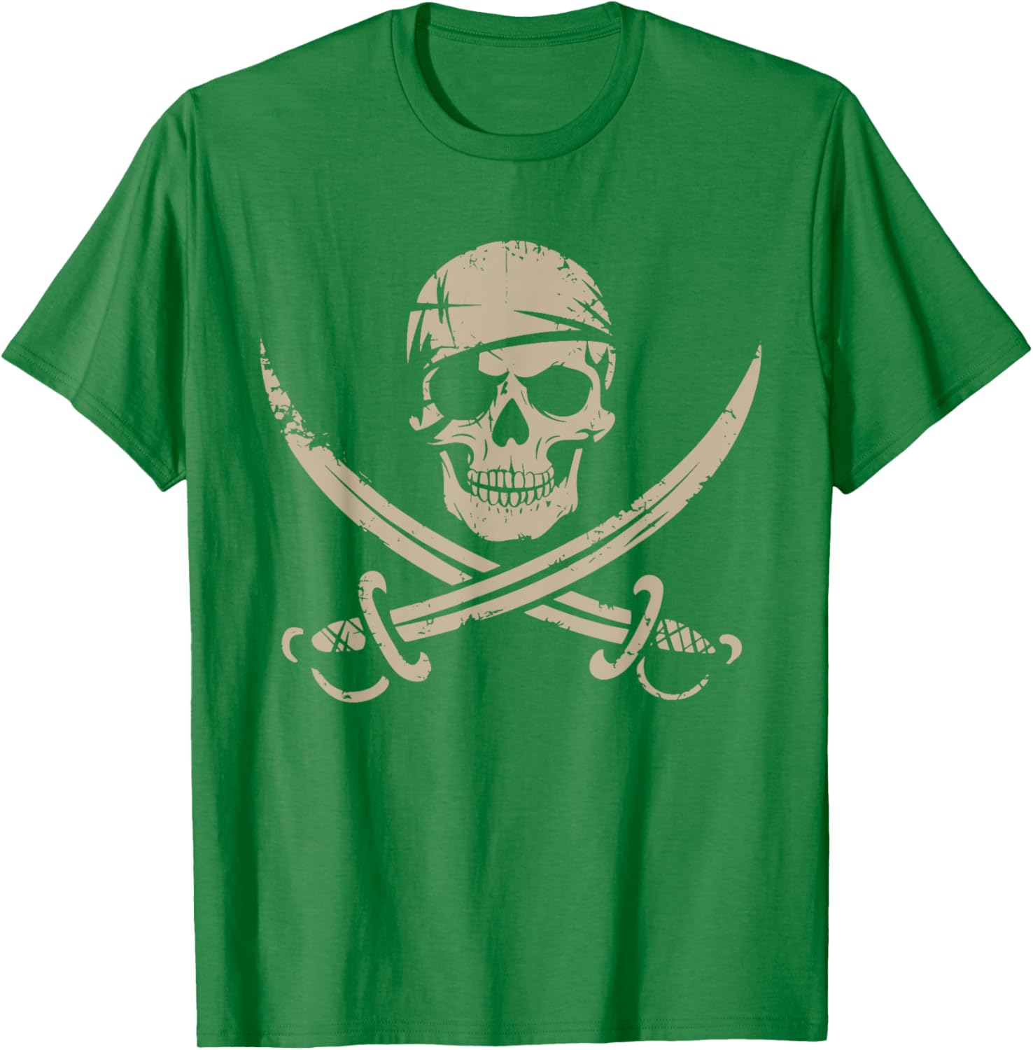 Pirate Skull Crossbones Skeleton Halloween T-Shirt for Boys - 10