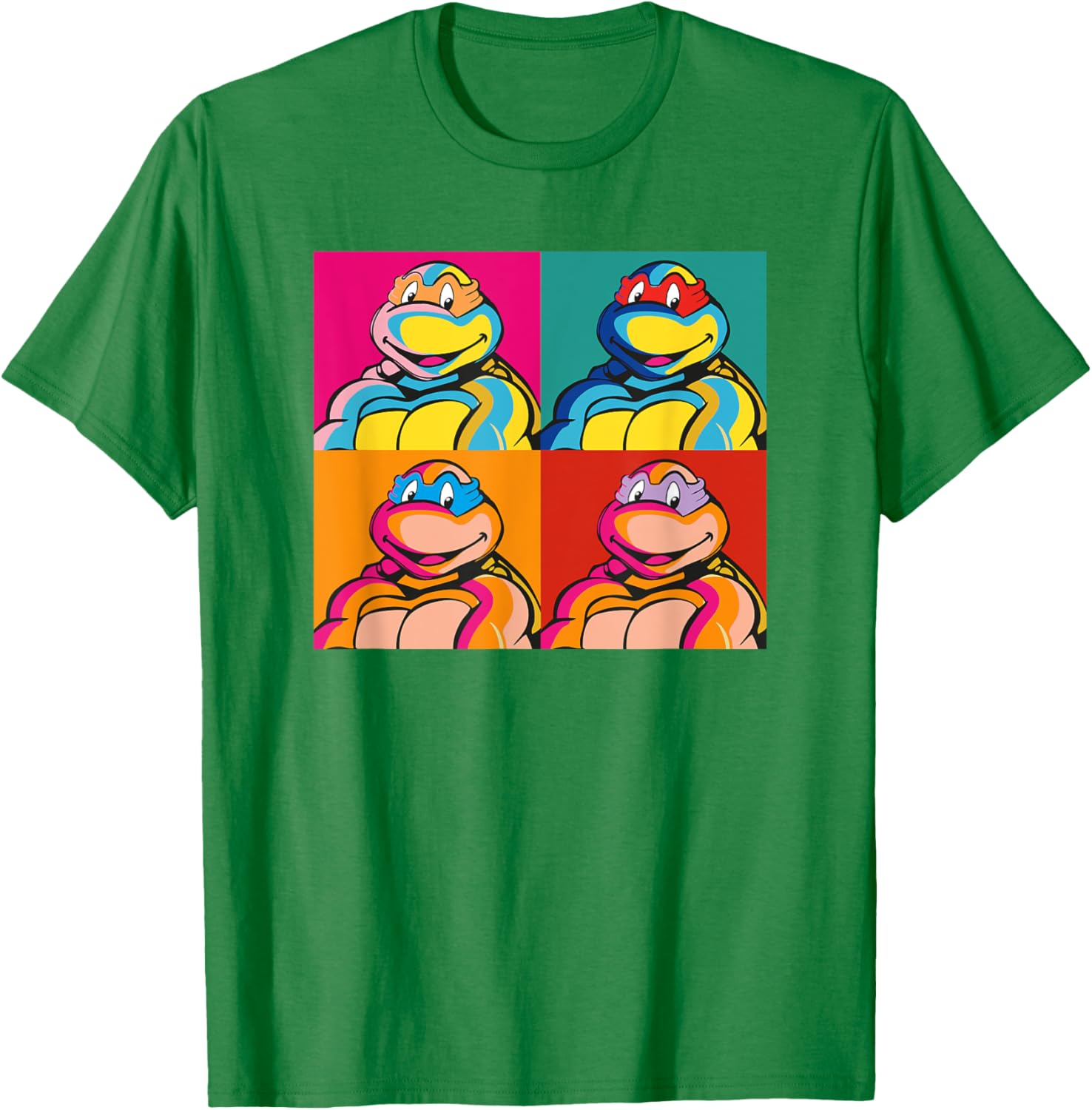 Mademark x TMNT Pop Art T-Shirt Featuring Donatello Michelangelo Leonardo - 13