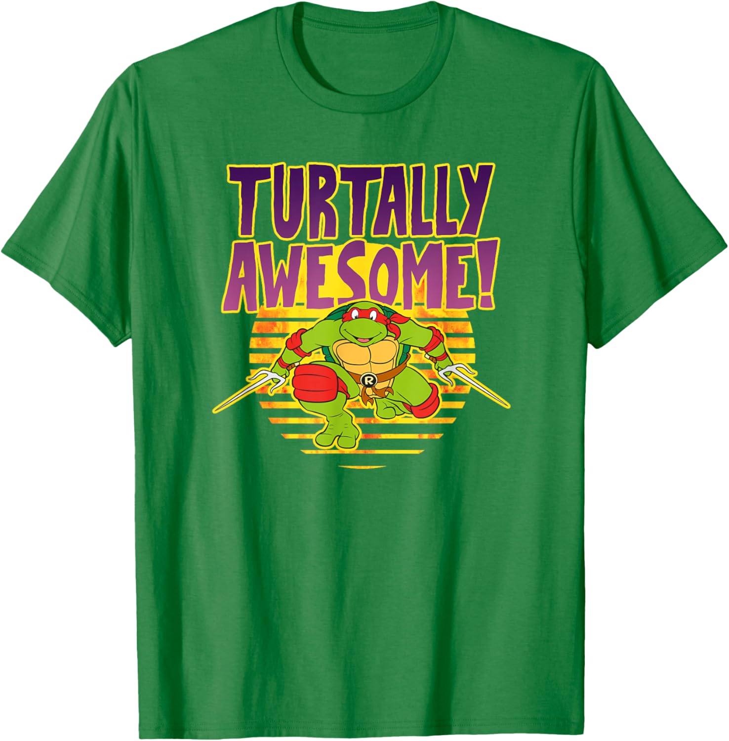 Mademark Teenage Mutant Ninja Turtles Raphael Turtally Awesome T-Shirt - 4