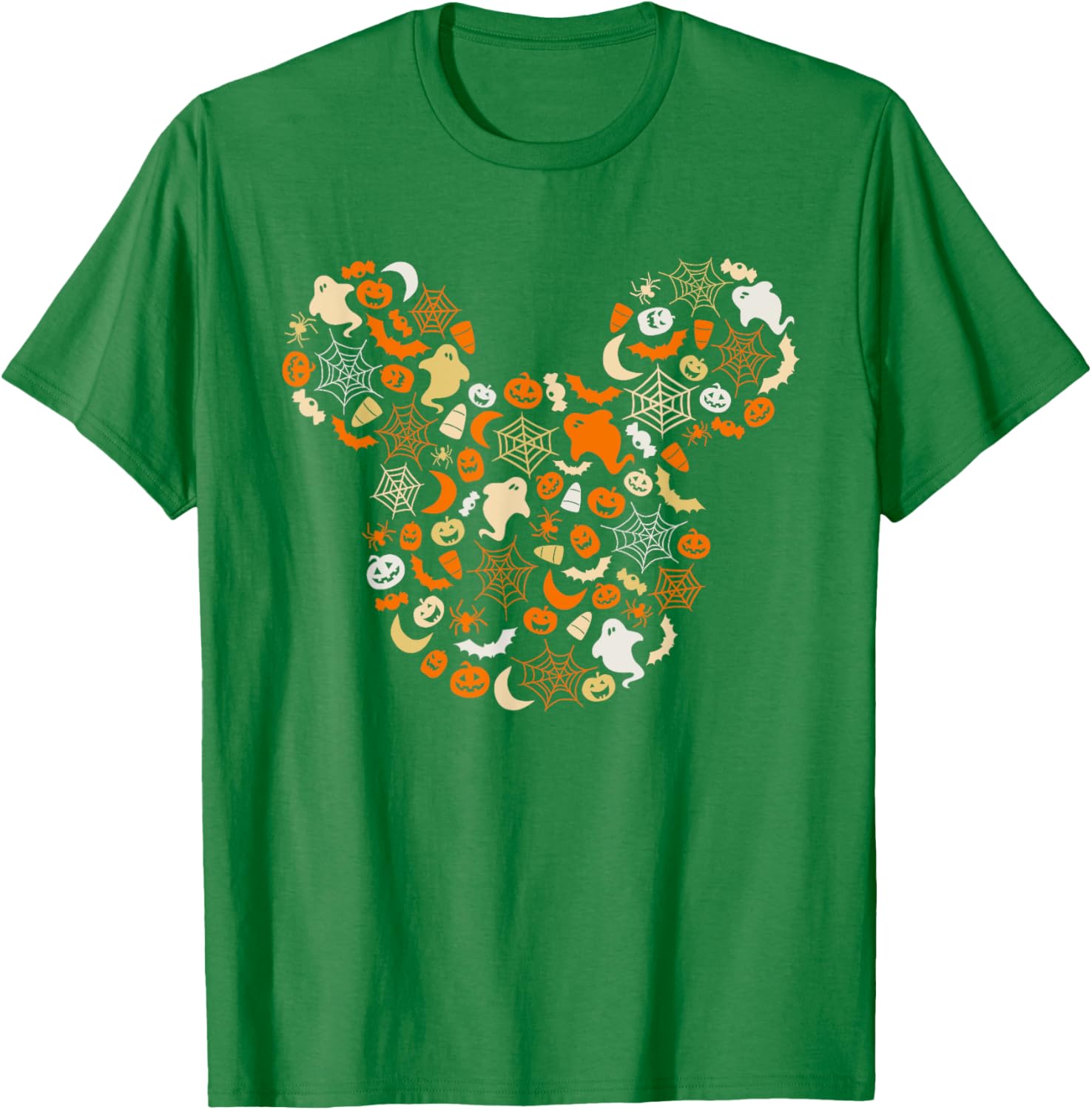 Disney Mickey Mouse Halloween T-Shirt with Ghosts Pumpkins and Spiders - 3