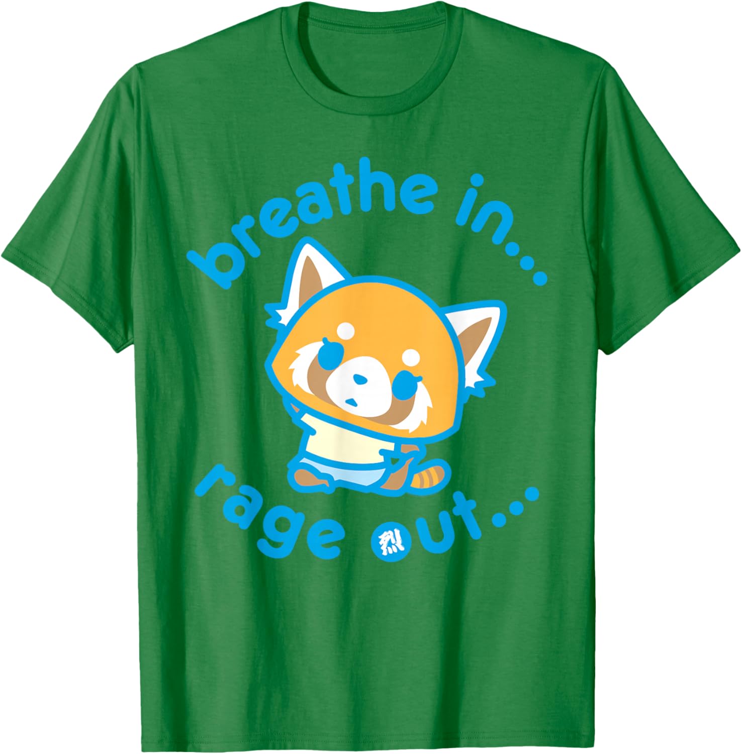 Aggretsuko Yoga Breathe In Rage Out T-Shirt for Fans and Yoga Lovers - 19
