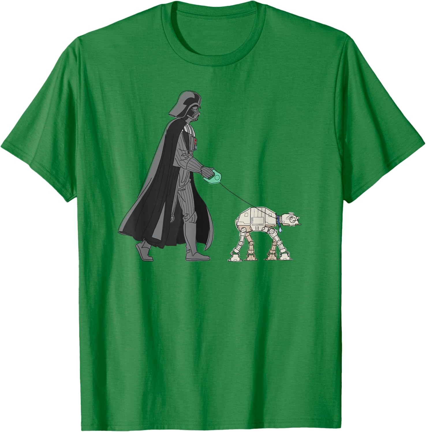 Darth Vader Dog Walker Meme T-Shirt for Star Wars Fans and Pets Lovers - 11