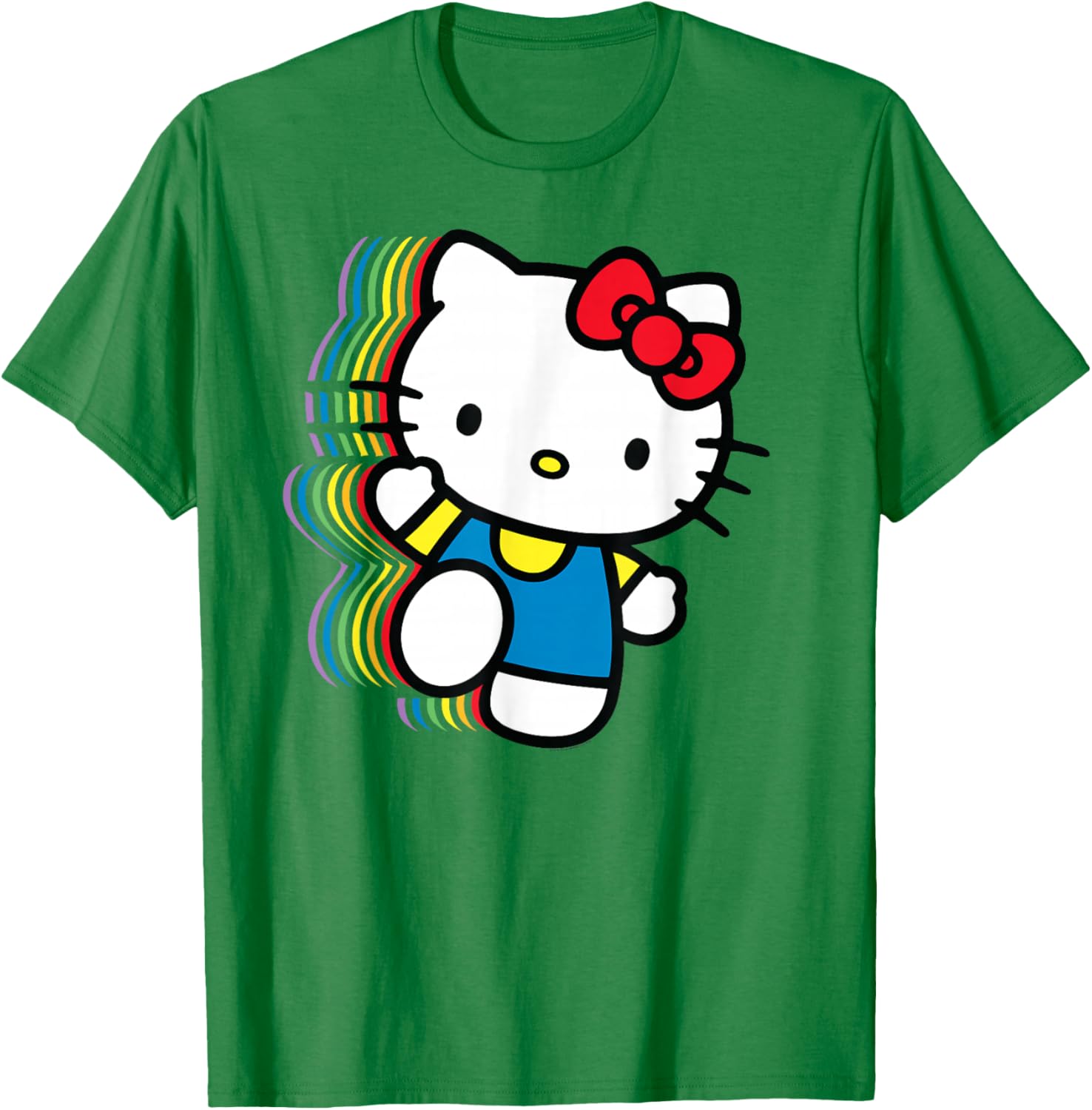 Hello Kitty Rainbow T-Shirt for Kids - Cute and Colorful Fashion Wear - 16
