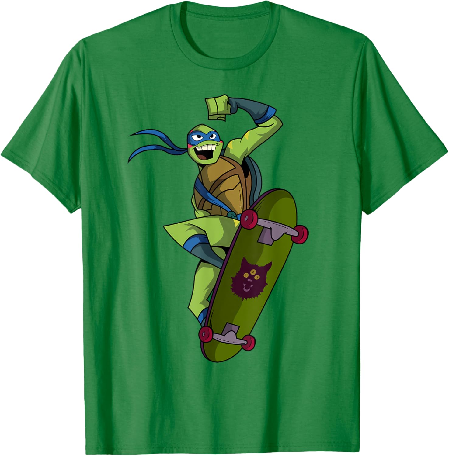 Mademark Teenage Mutant Ninja Turtles Leonardo Skateboard T-Shirt for Kids - 24