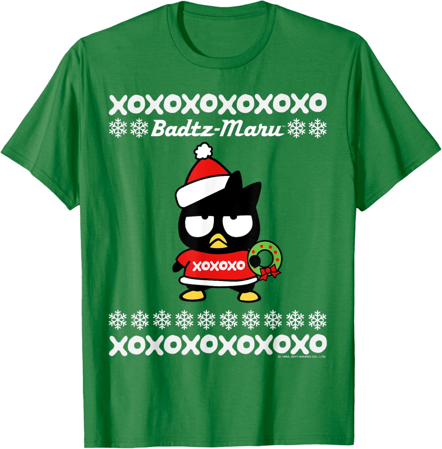 Bad Badtz-Maru Ugly Christmas T-Shirt Fun Holiday Apparel for All - 7