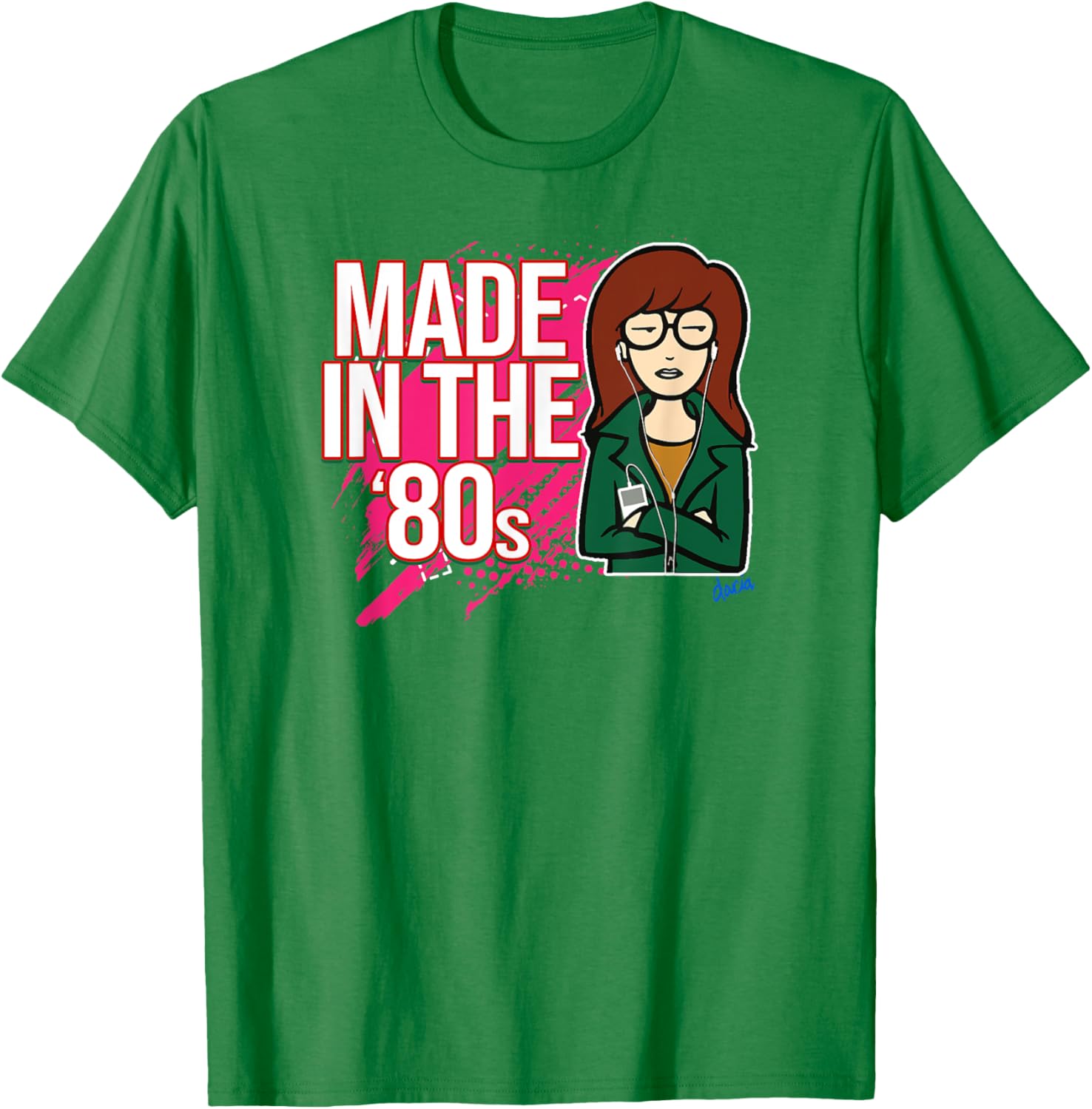 Mademark x Daria Retro 80s T-Shirt for Vintage Style Enthusiasts - 17