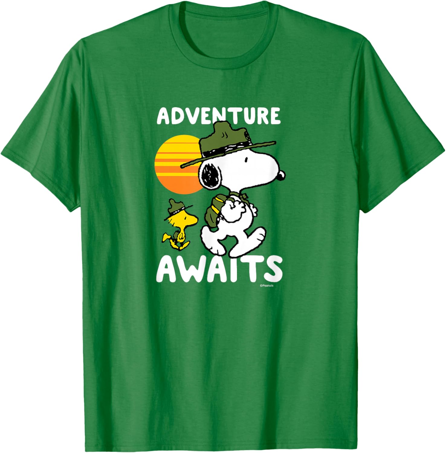 Peanuts Snoopy Adventure Awaits T-Shirt for Fun-Loving Fans - 8