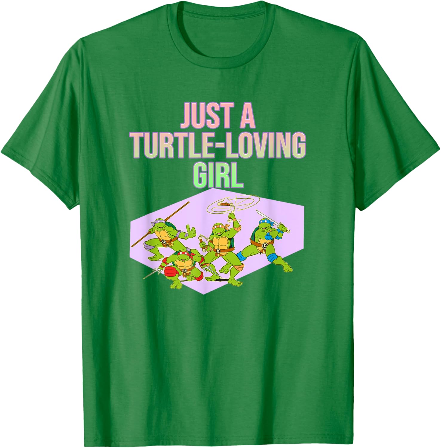 Mademark Teenage Mutant Ninja Turtles Turtle-Loving Girl T-Shirt - 9