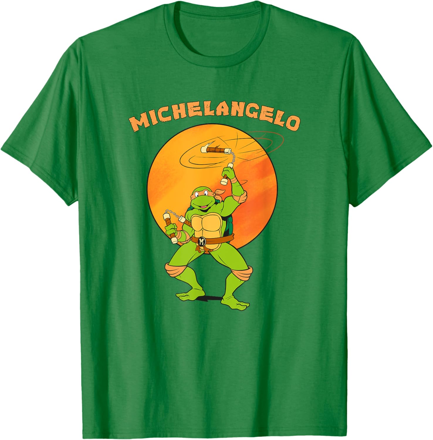 Mademark Teenage Mutant Ninja Turtles Michelangelo Standing Tall T-Shirt - 16