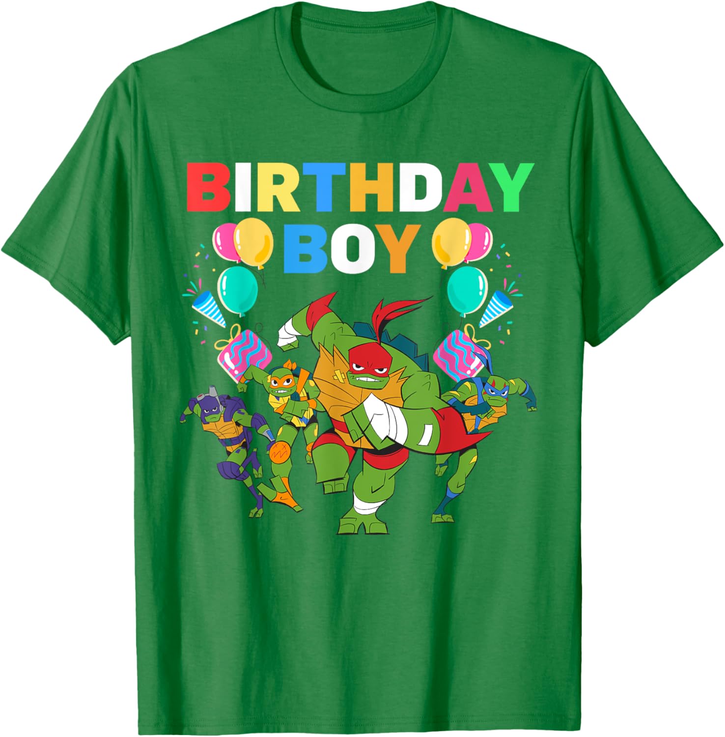 Teenage Mutant Ninja Turtles Birthday Boy T-Shirt Gift for Fans - 1