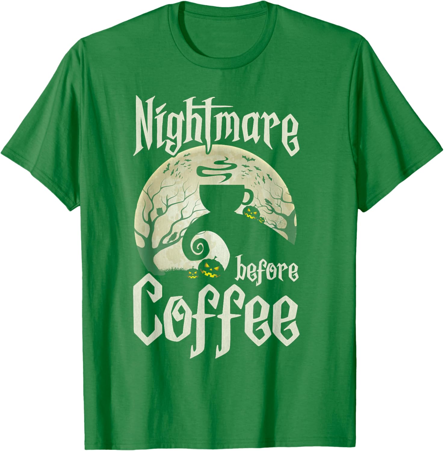Cute Nightmare Before Coffee Halloween Shirt Funny Gift for Her - 10