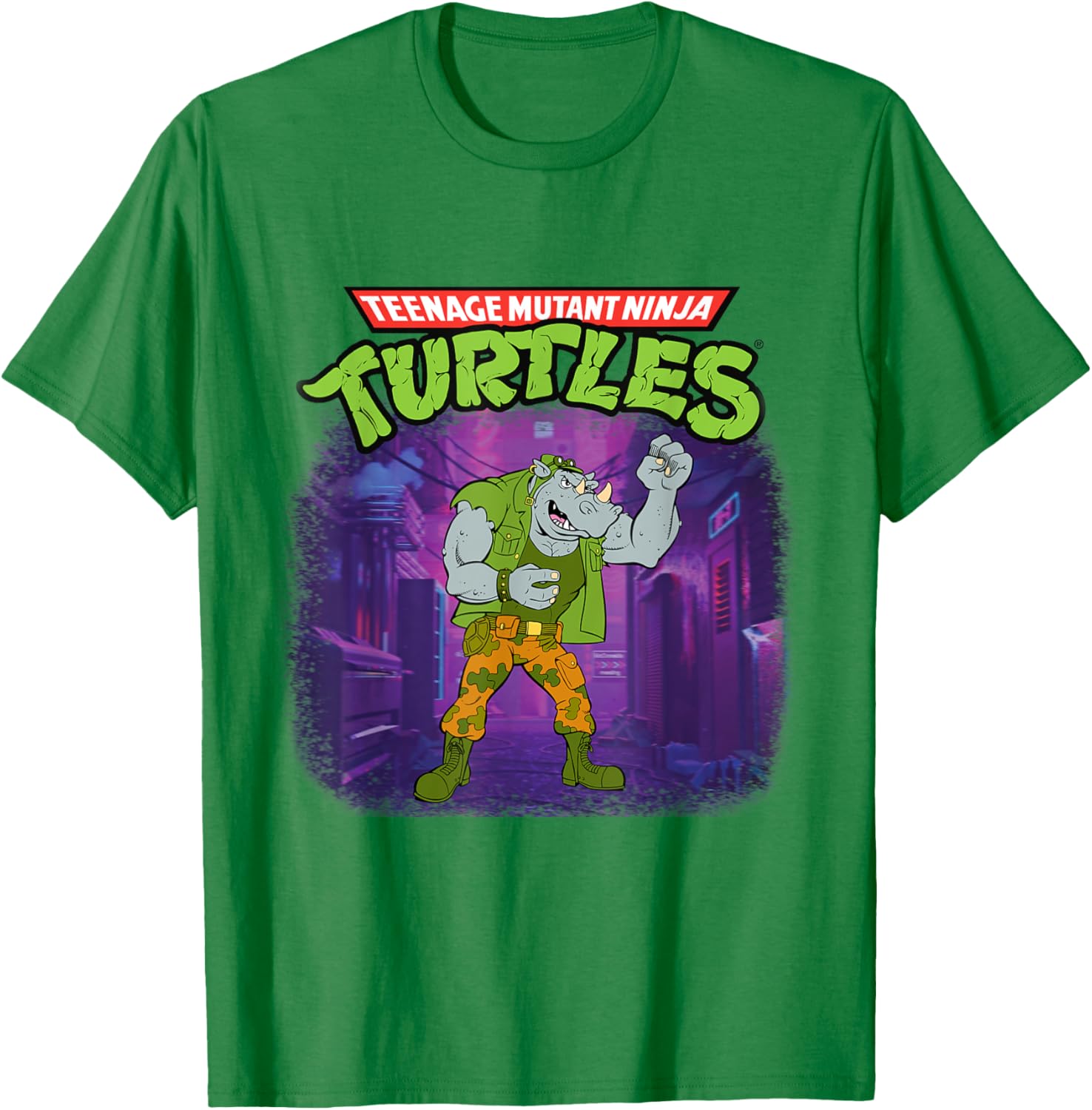 Mademark TMNT Rocksteady Rhino T-Shirt for Teenage Mutant Ninja Turtles Fans - 5