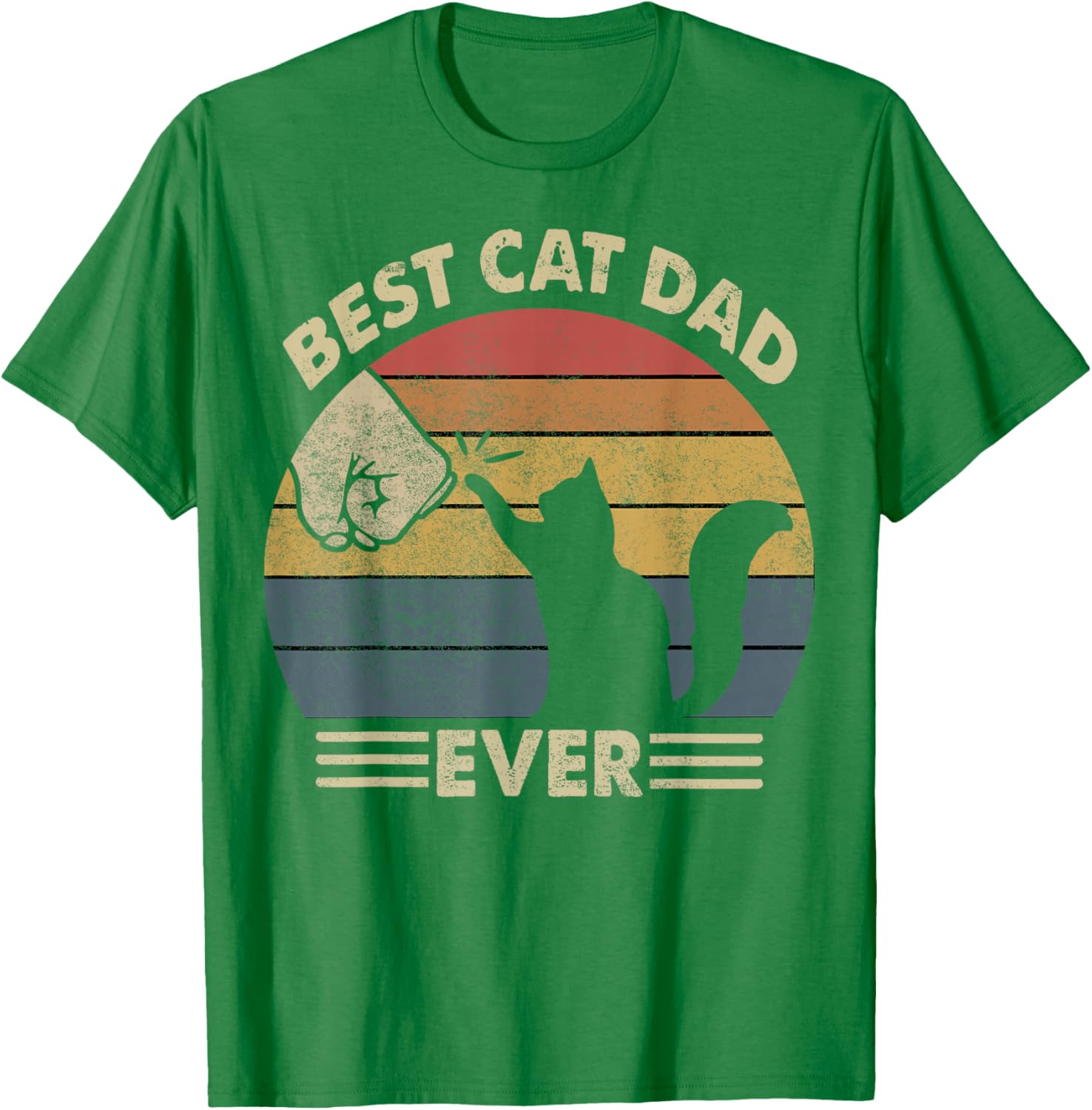 Funny Cat Dad T-Shirt for Men - Best Gift for Cat Lovers - 3