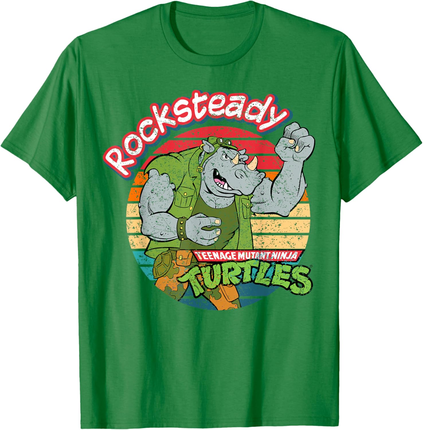 Mademark TMNT Rocksteady Ready For Action T-Shirt for Fans and Collectors - 3