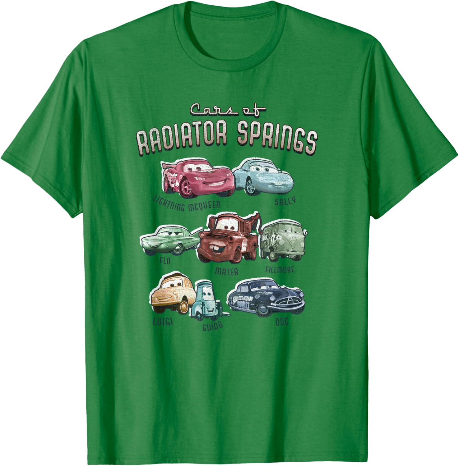 Disney Pixar Cars Radiator Springs T-Shirt for Fans of Lightning McQueen - 2