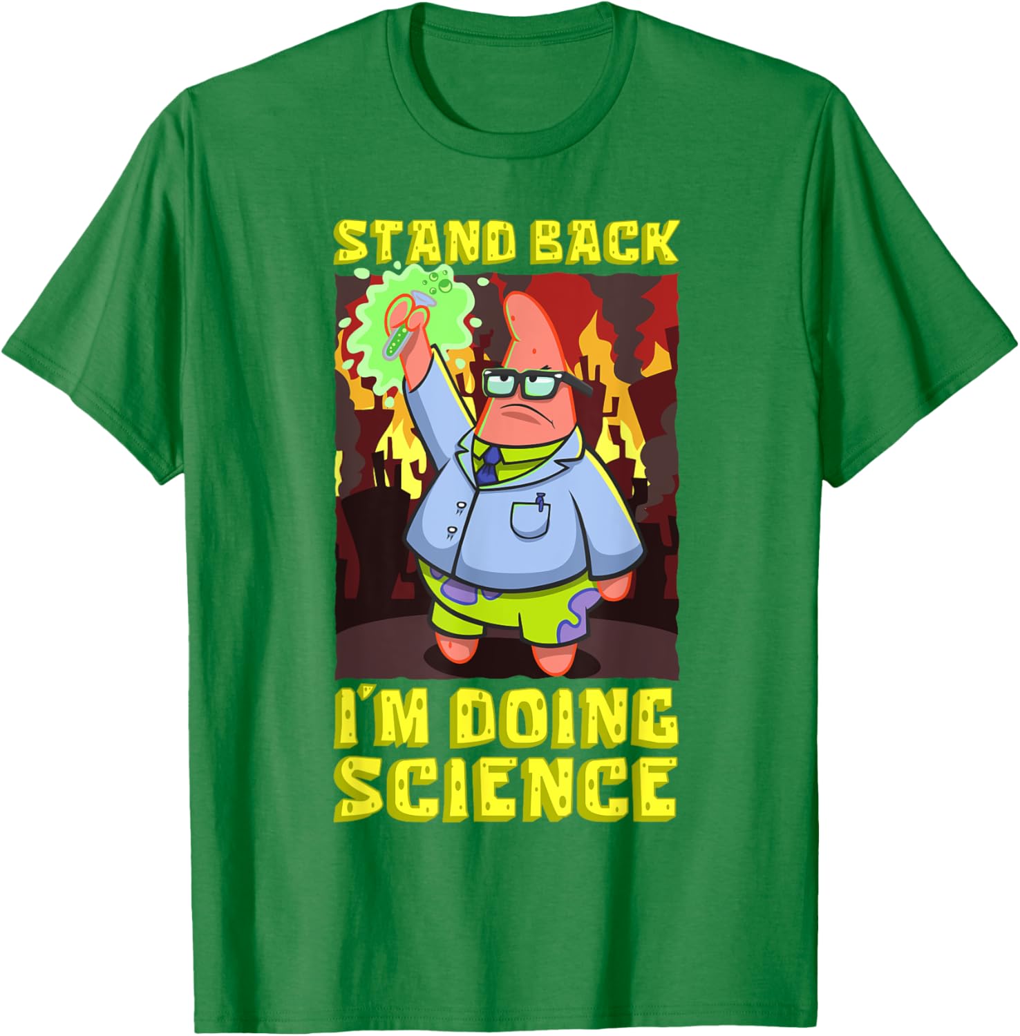 Mademark x SpongeBob SquarePants Science Experiment T-Shirt for Kids - 11