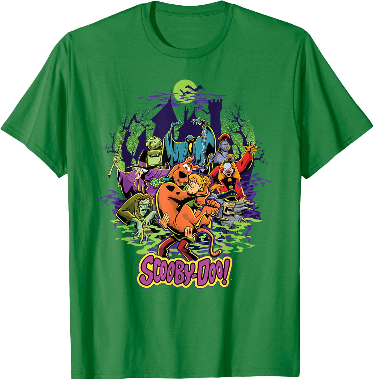 Scooby-Doo and Shaggy Monster Chase T-Shirt for Kids and Adults - 7
