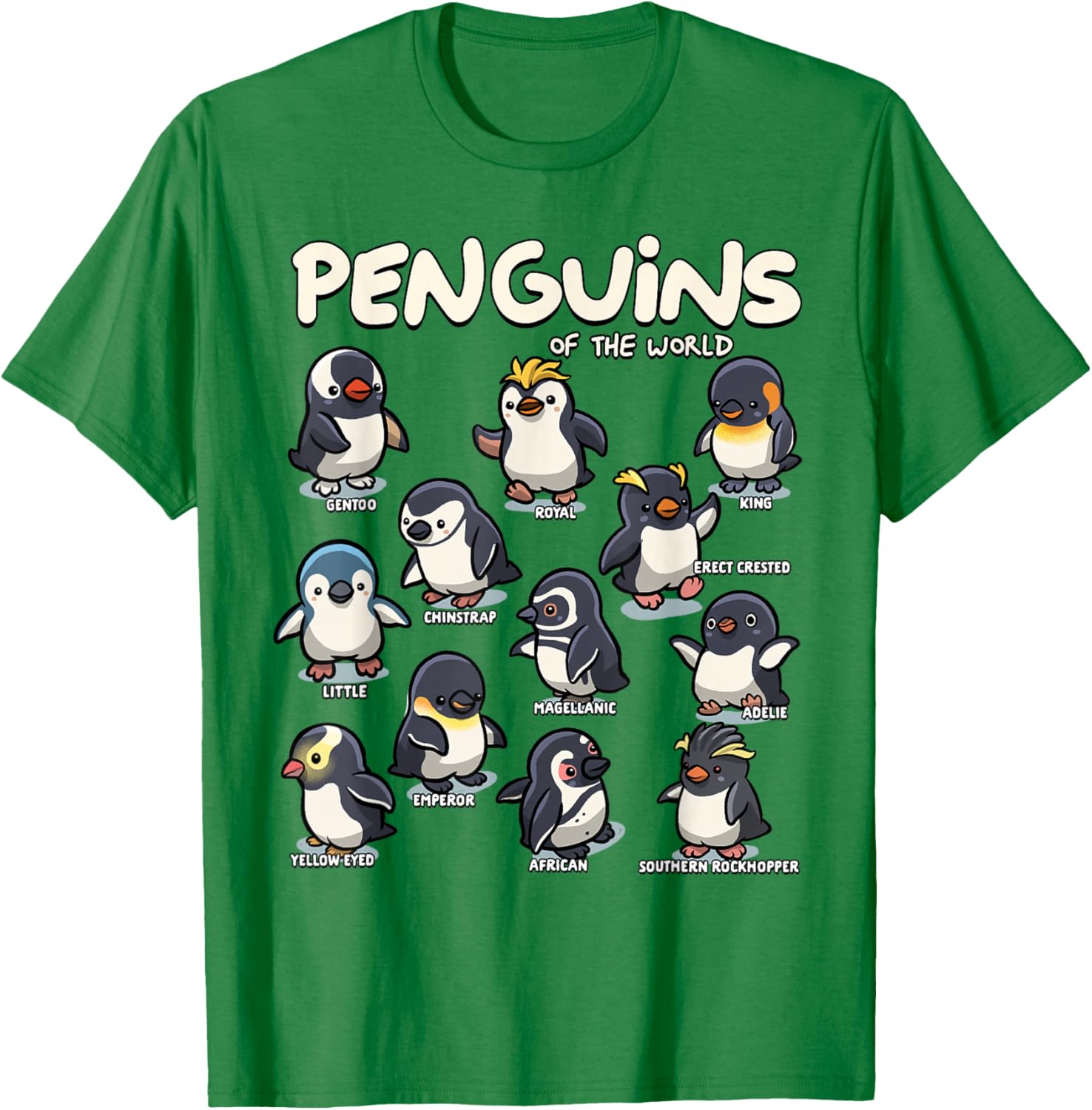 Cute Penguin Lovers T-Shirt for Animal Fans - Stylish Penguin Apparel - 13