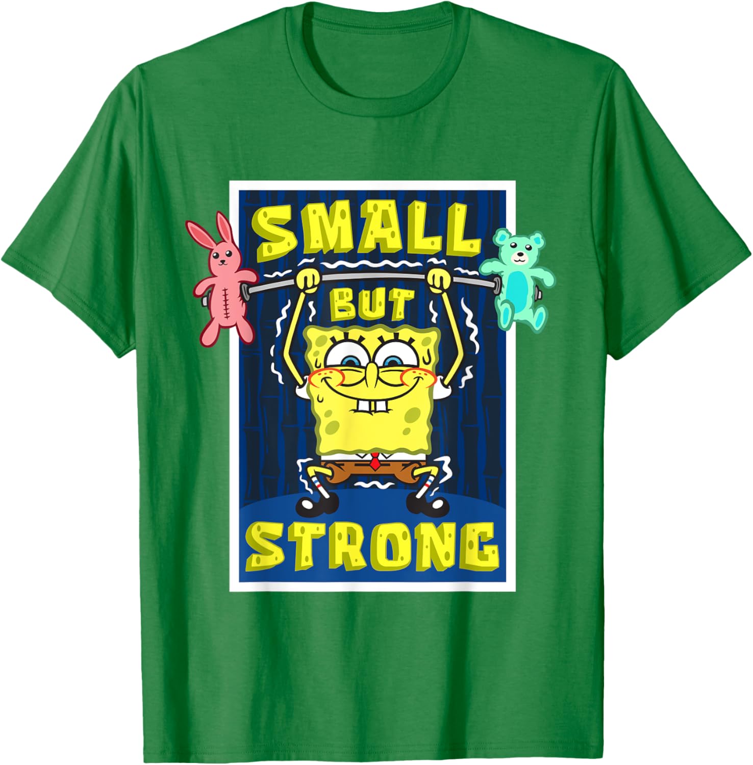 Mademark SpongeBob Small But Strong Birthday T-Shirt for Kids - 15