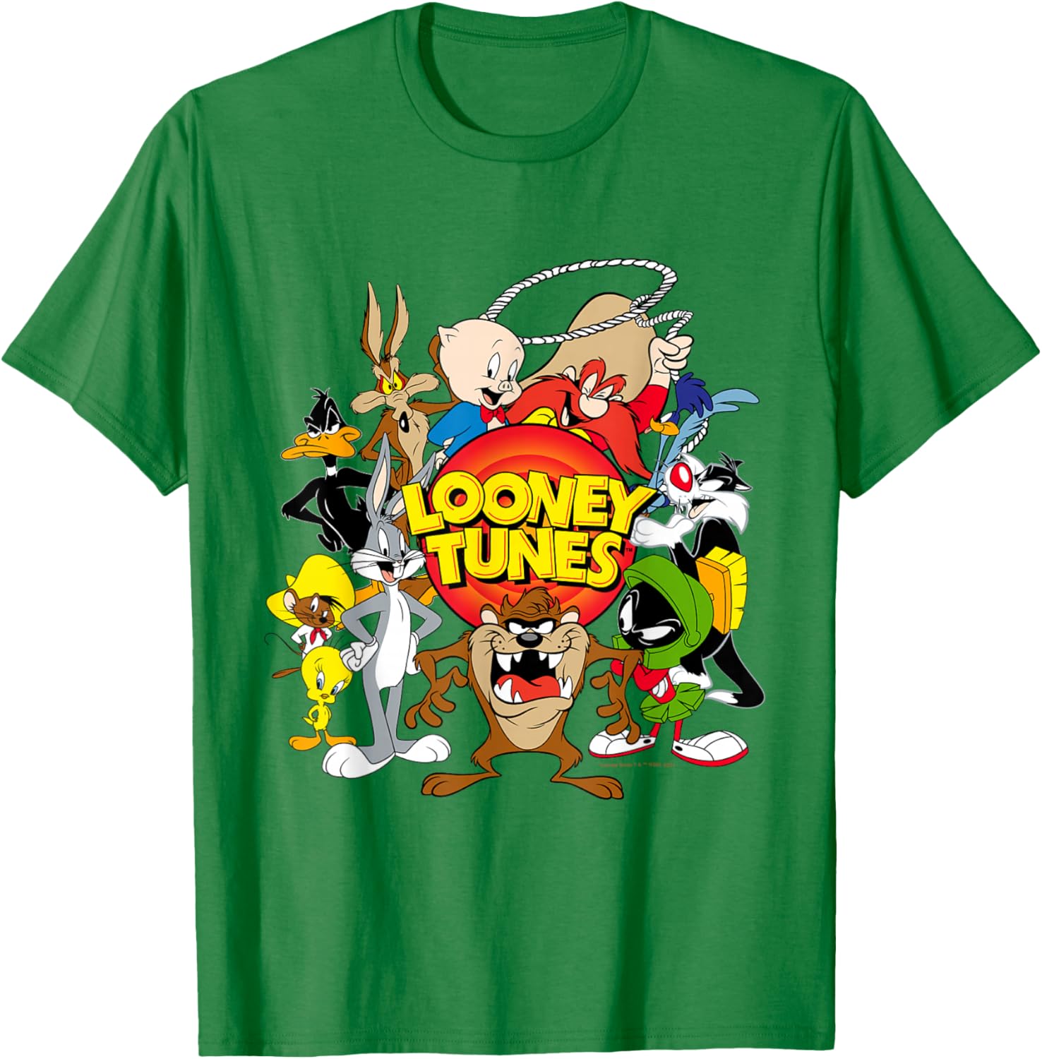 Looney Tunes Character Group T-Shirt for Fun Cartoon Lovers - 5