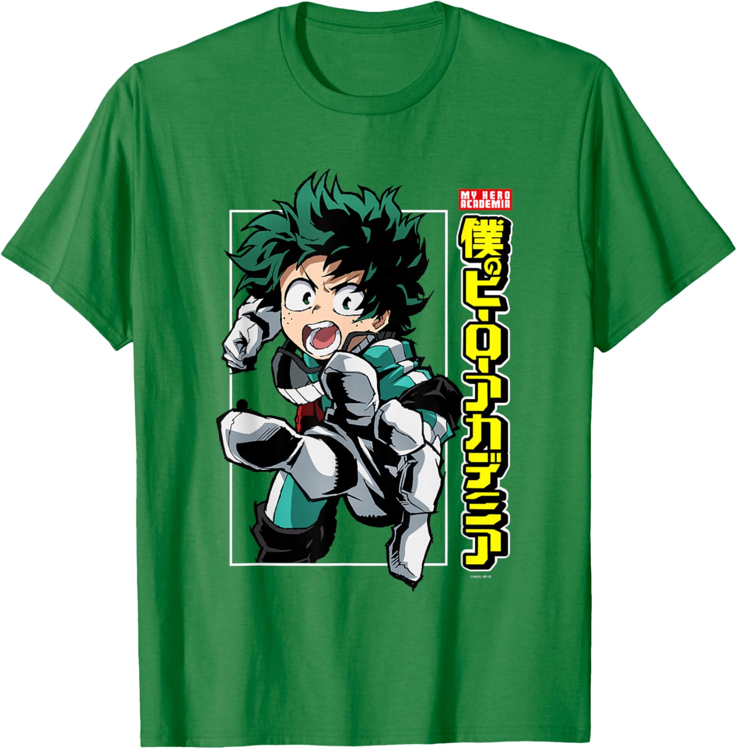 My Hero Academia Deku Logo T-Shirt Cool Anime Fan Apparel for All - 6
