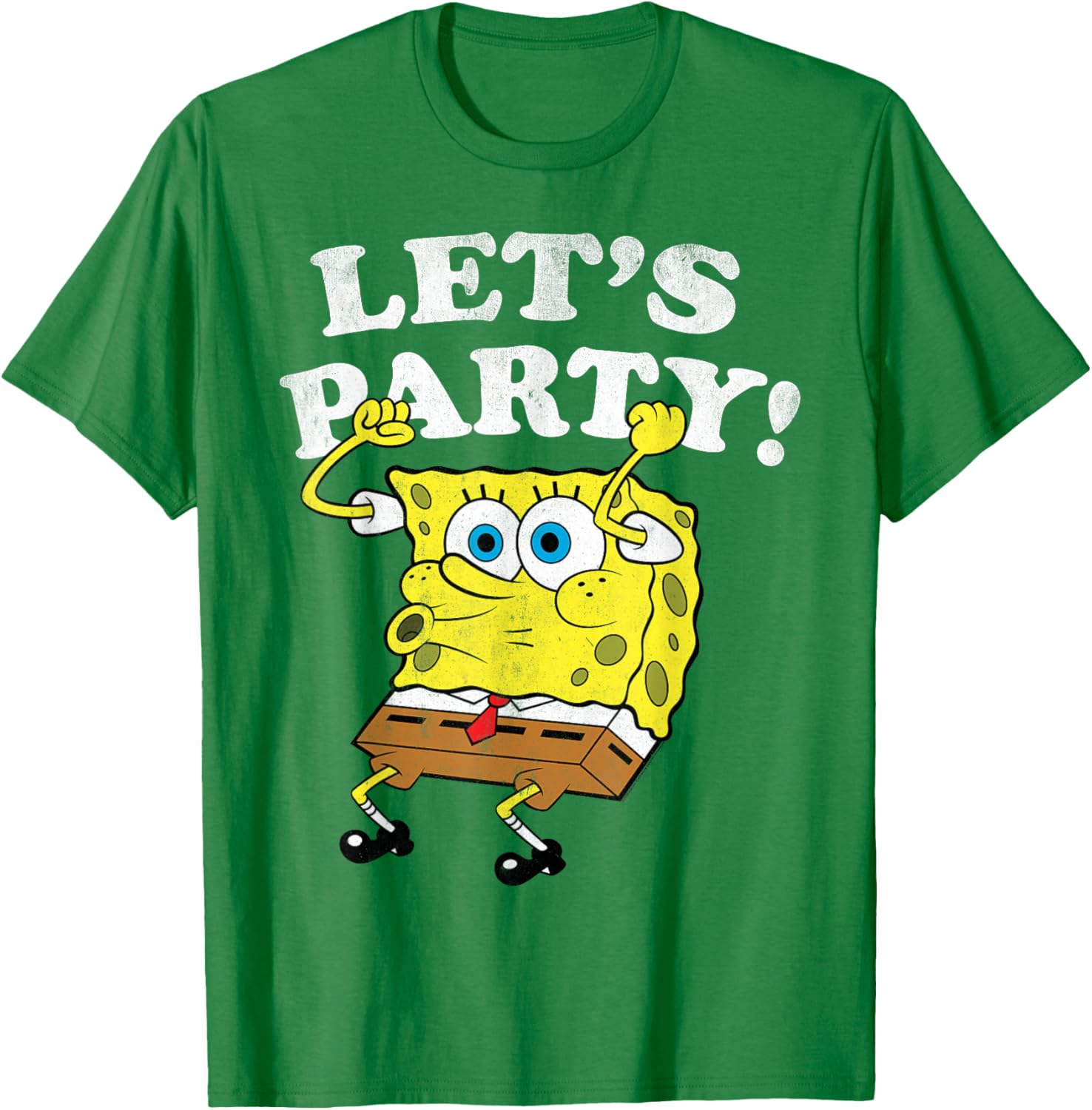 SpongeBob SquarePants Let's Party T-Shirt for Fun Kids Apparel - 6