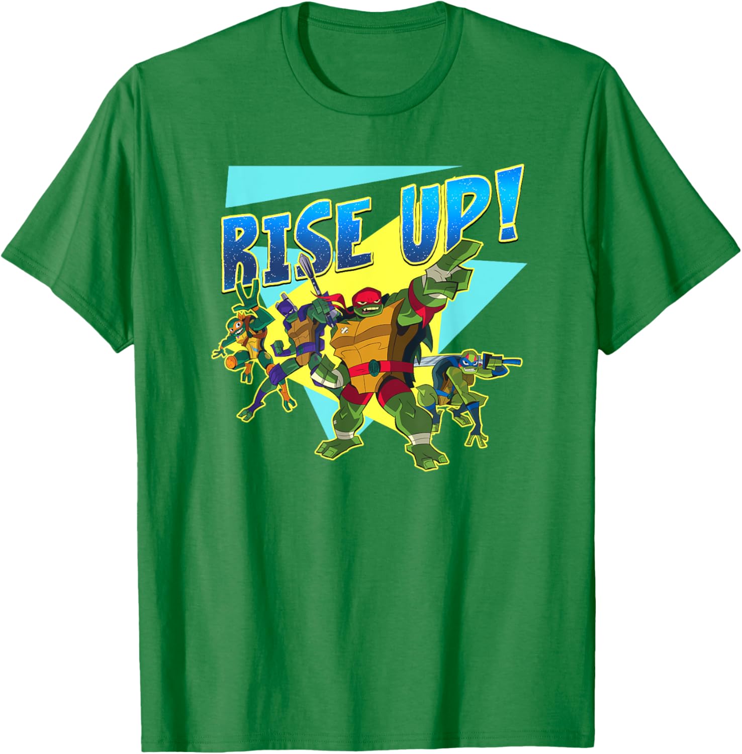 Mademark TMNT Rise Up T-Shirt for Fans of Teenage Mutant Ninja Turtles - 14
