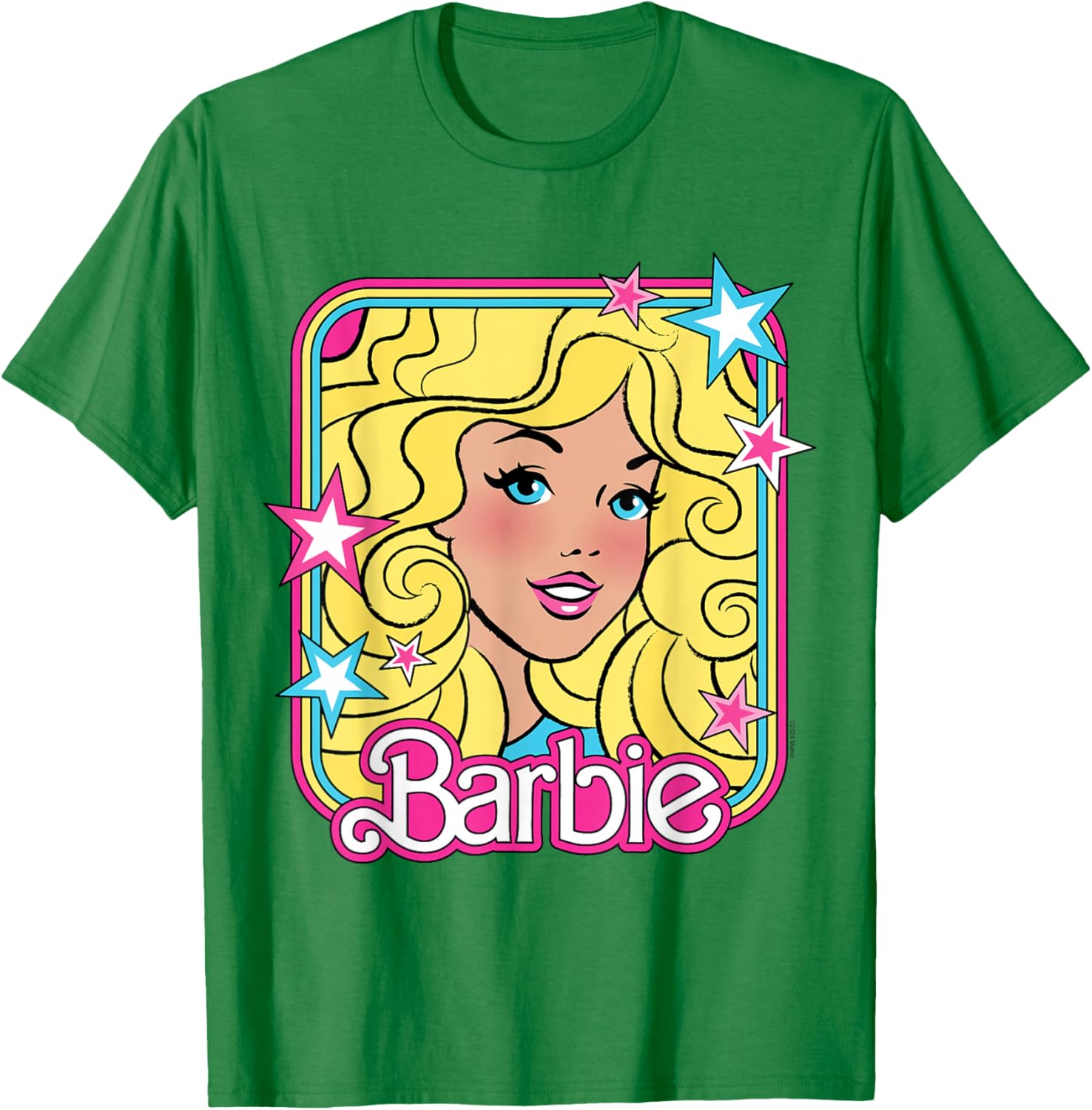 Retro Barbie 70s Star Portrait T-Shirt for Fashionable Fans - 9