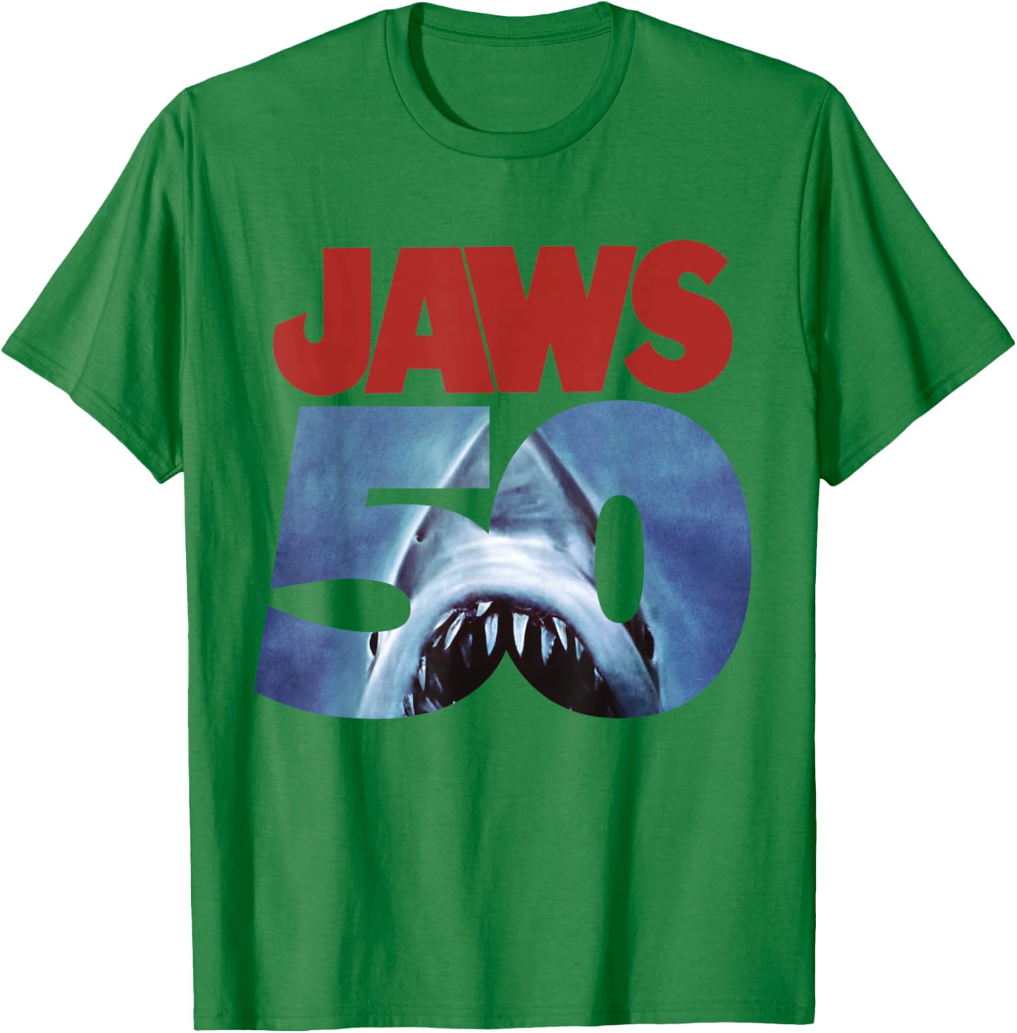 Jaws 50th Anniversary Front and Back T-Shirt for Movie Fans and Collectors - 18