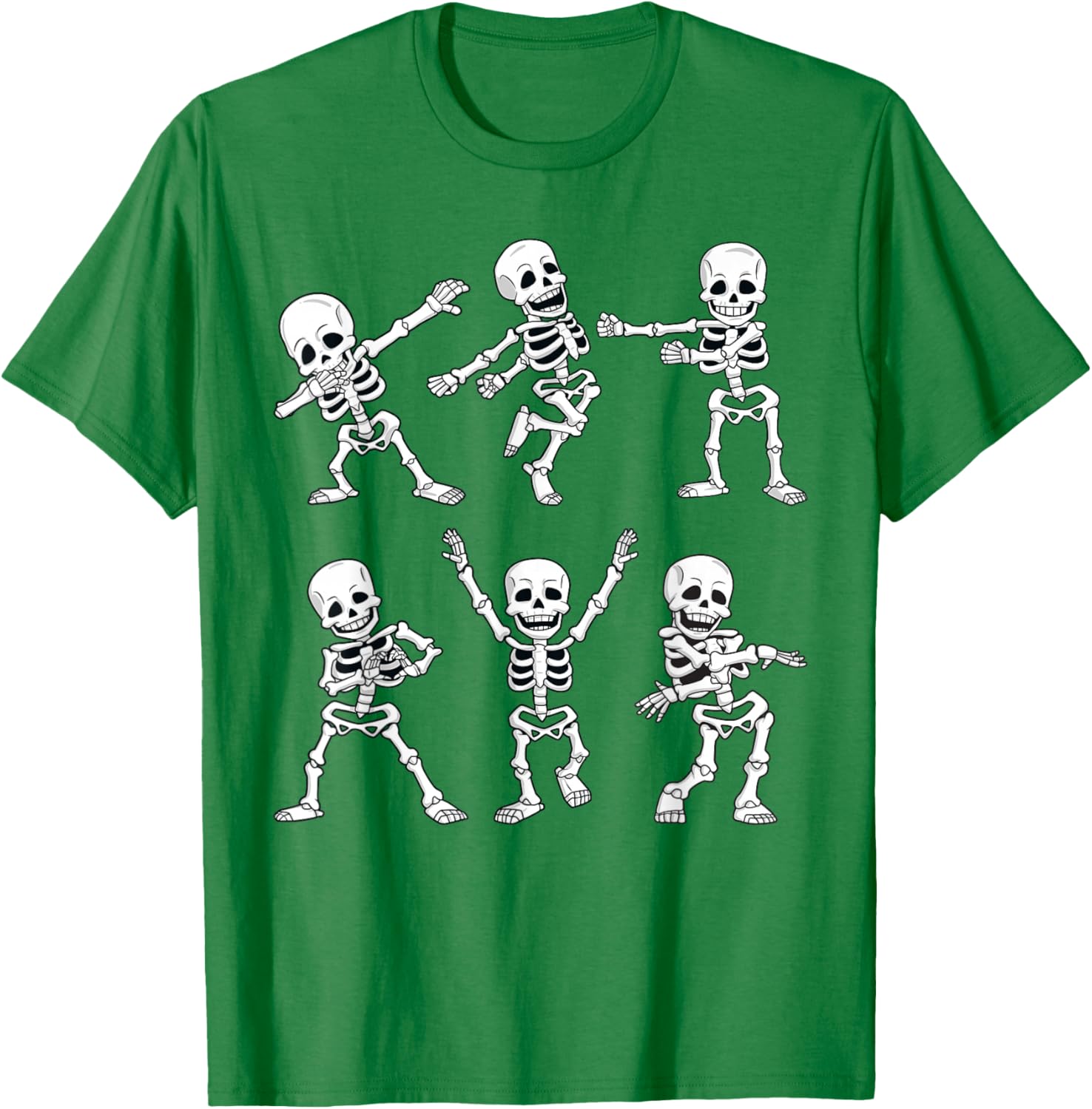 Dancing Skeletons Halloween T-Shirt for Boys and Girls Fun Dance Challenge - 22