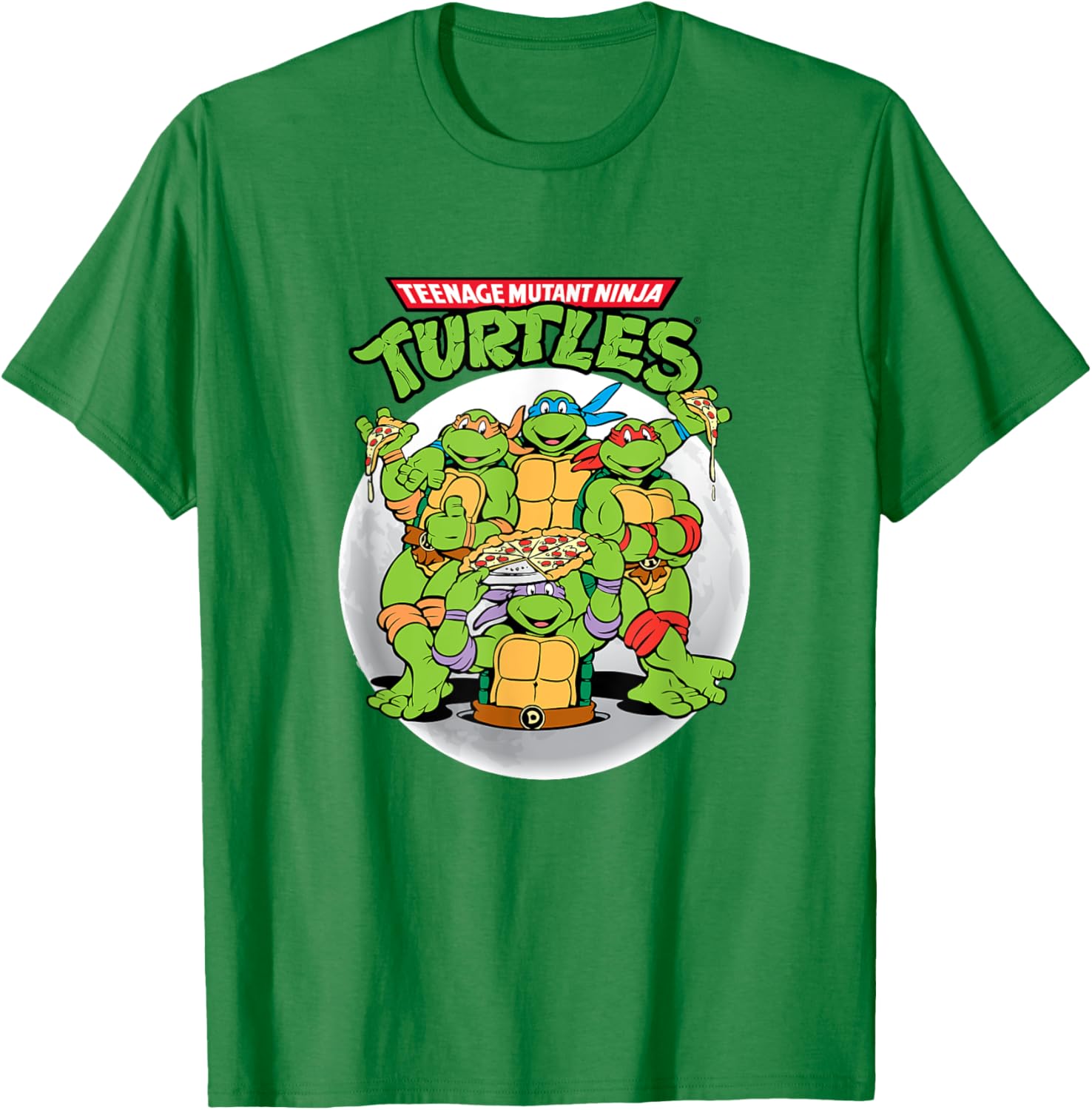 Mademark Teenage Mutant Ninja Turtles Classic Full Moon T-Shirt - 1