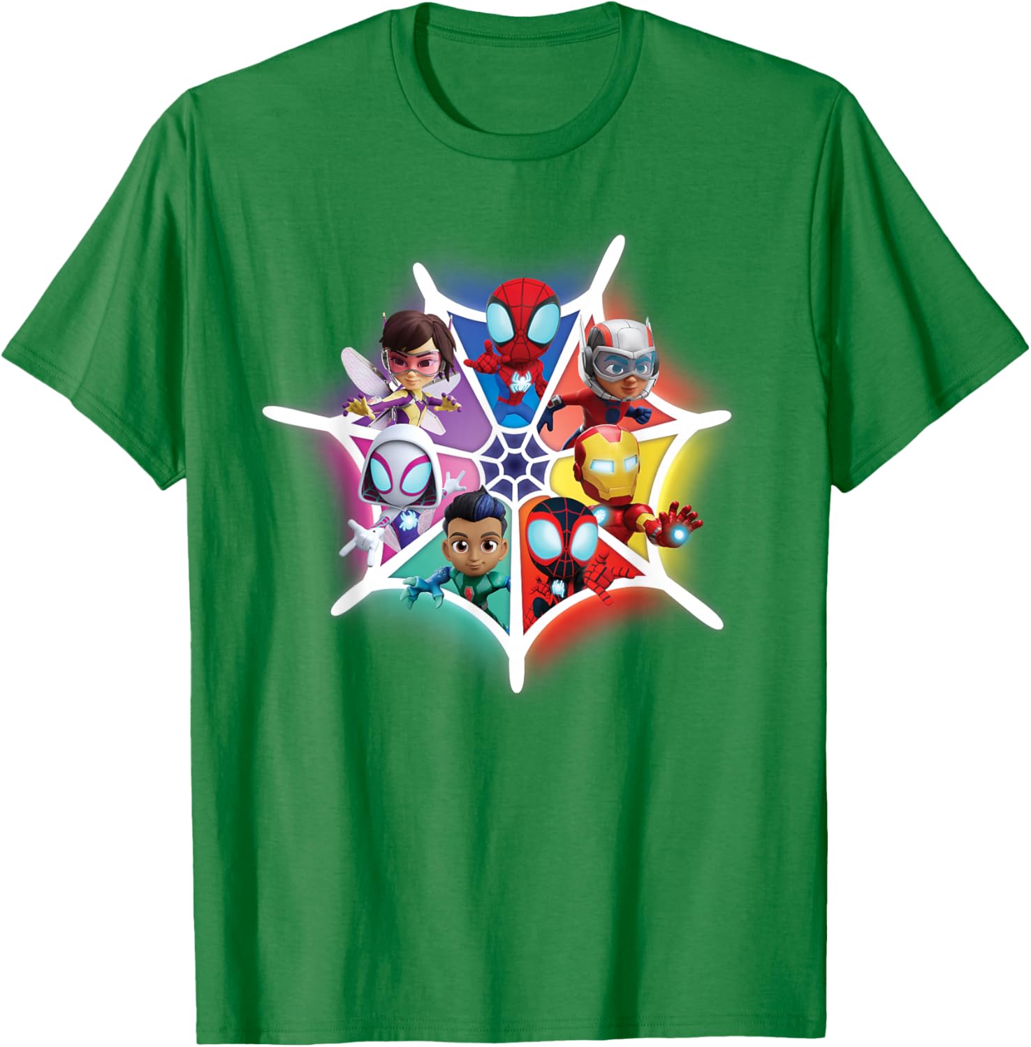 Marvel Spidey and Friends Avengers Team-Up T-Shirt for Kids and Adults - 6