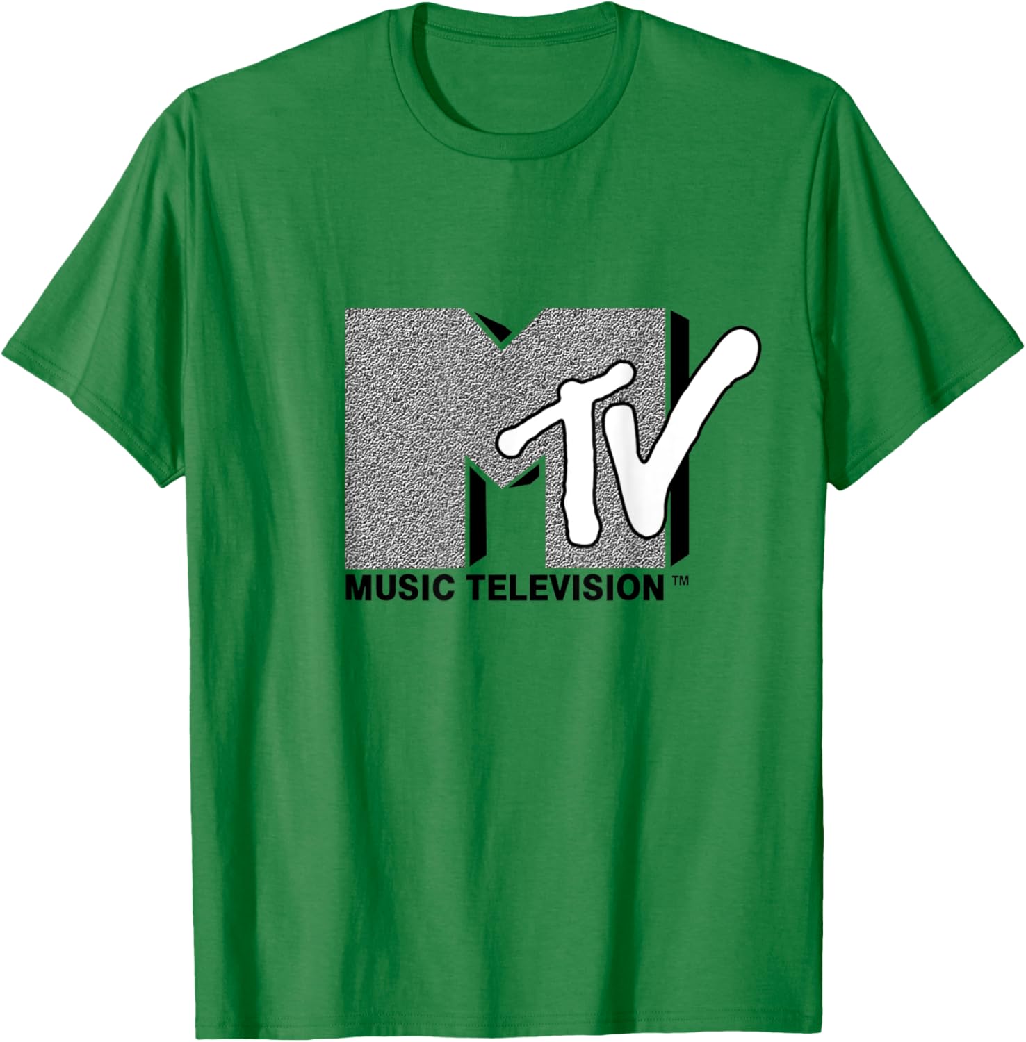 Mademark x MTV Classic MTV Logo Wall Structure T-Shirt for Style Lovers - 7