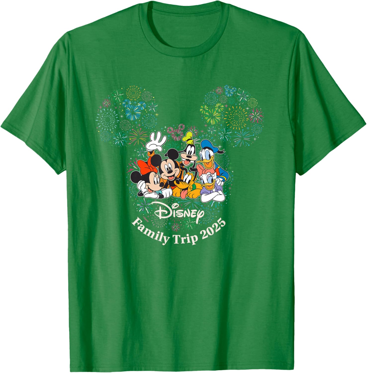 Disney Mickey & Friends Fireworks Vacation Family T-Shirt 2025 - 6